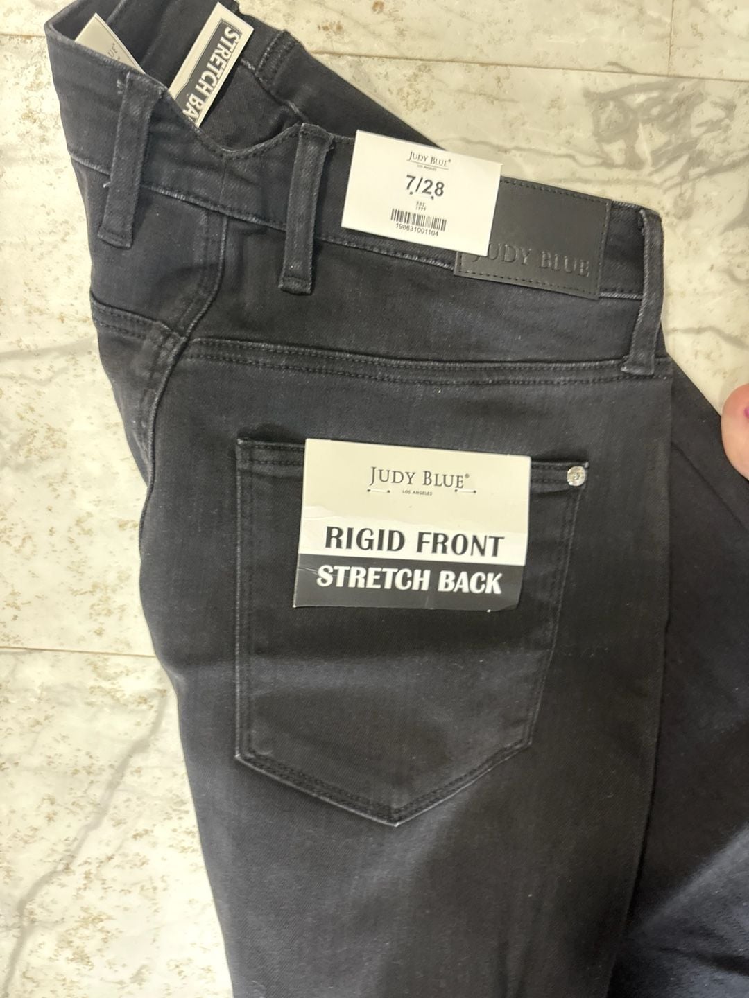 Judy Blue High Waist Marlow Rigid Magic Black Jeans Size 7/28 7