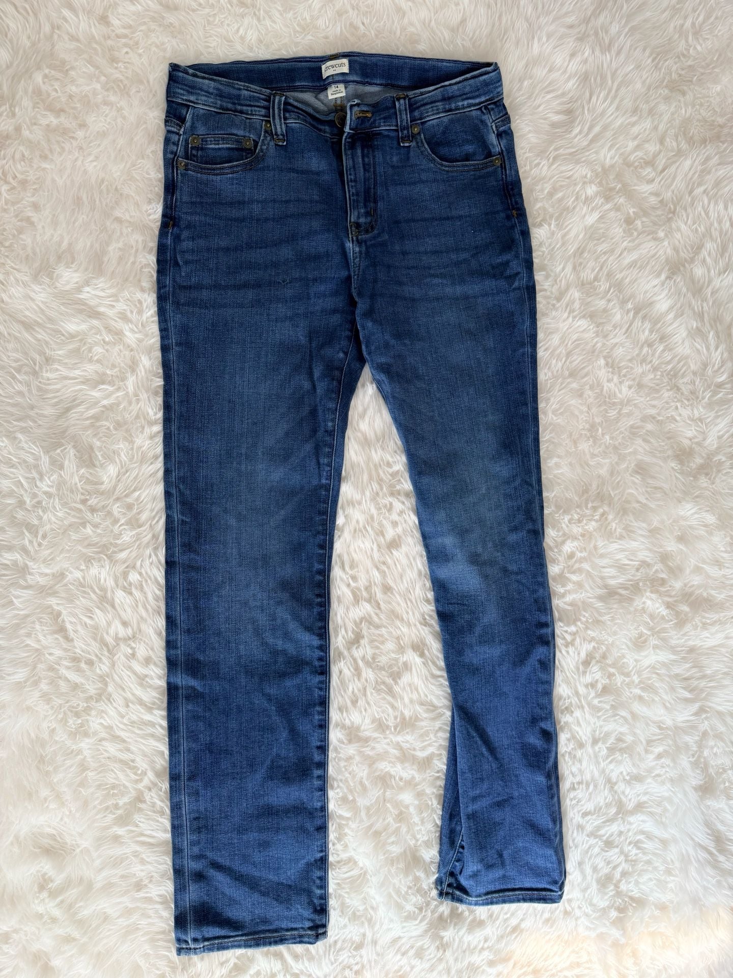 Crewcuts J.Crew Boys Straight Leg Jeans Size 14 2