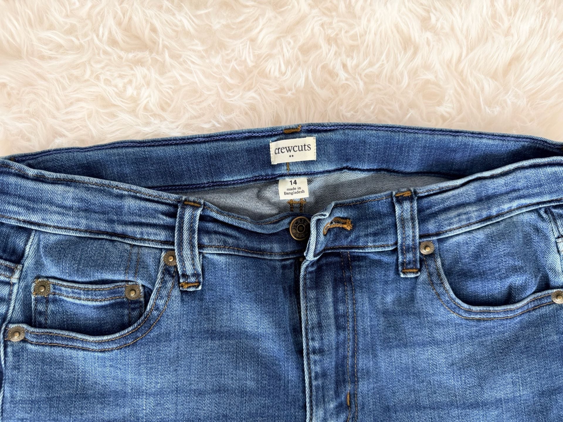 Crewcuts J.Crew Boys Straight Leg Jeans Size 14 3