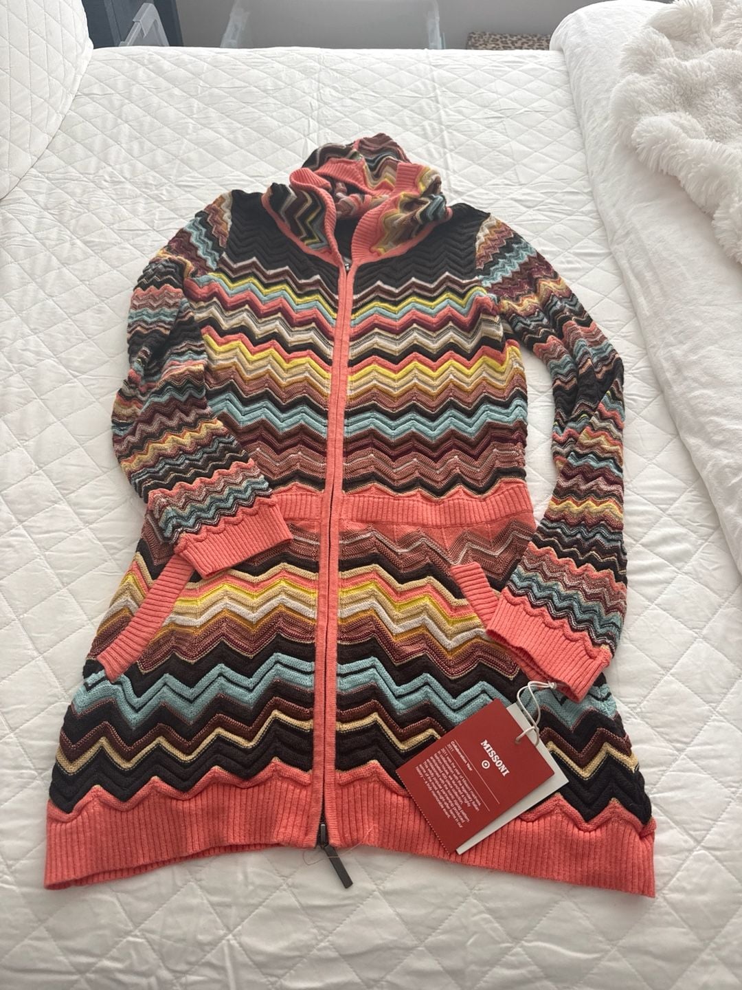 Missoni for Target 20th Anniversary Zigzag Knit Hooded Cardigan 2