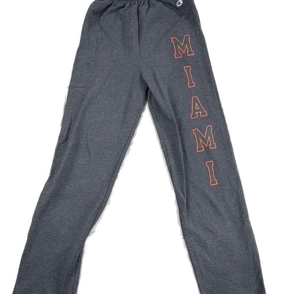 Champion University of Miami Hurricanes Sweatpants Size M
