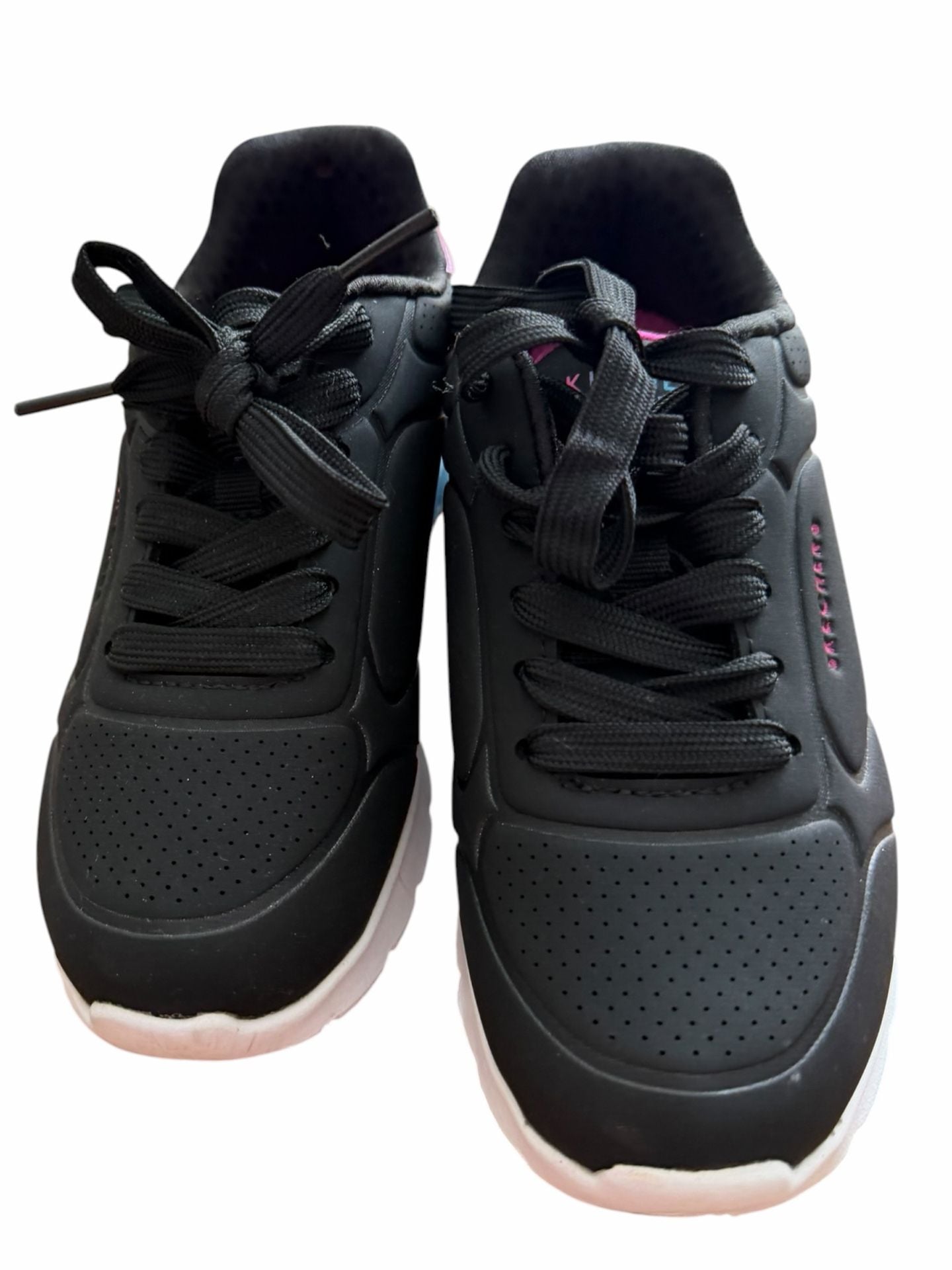 New! Skechers Kids Girls Uno Lite-Metallic Blast Sneakers sz 13 4