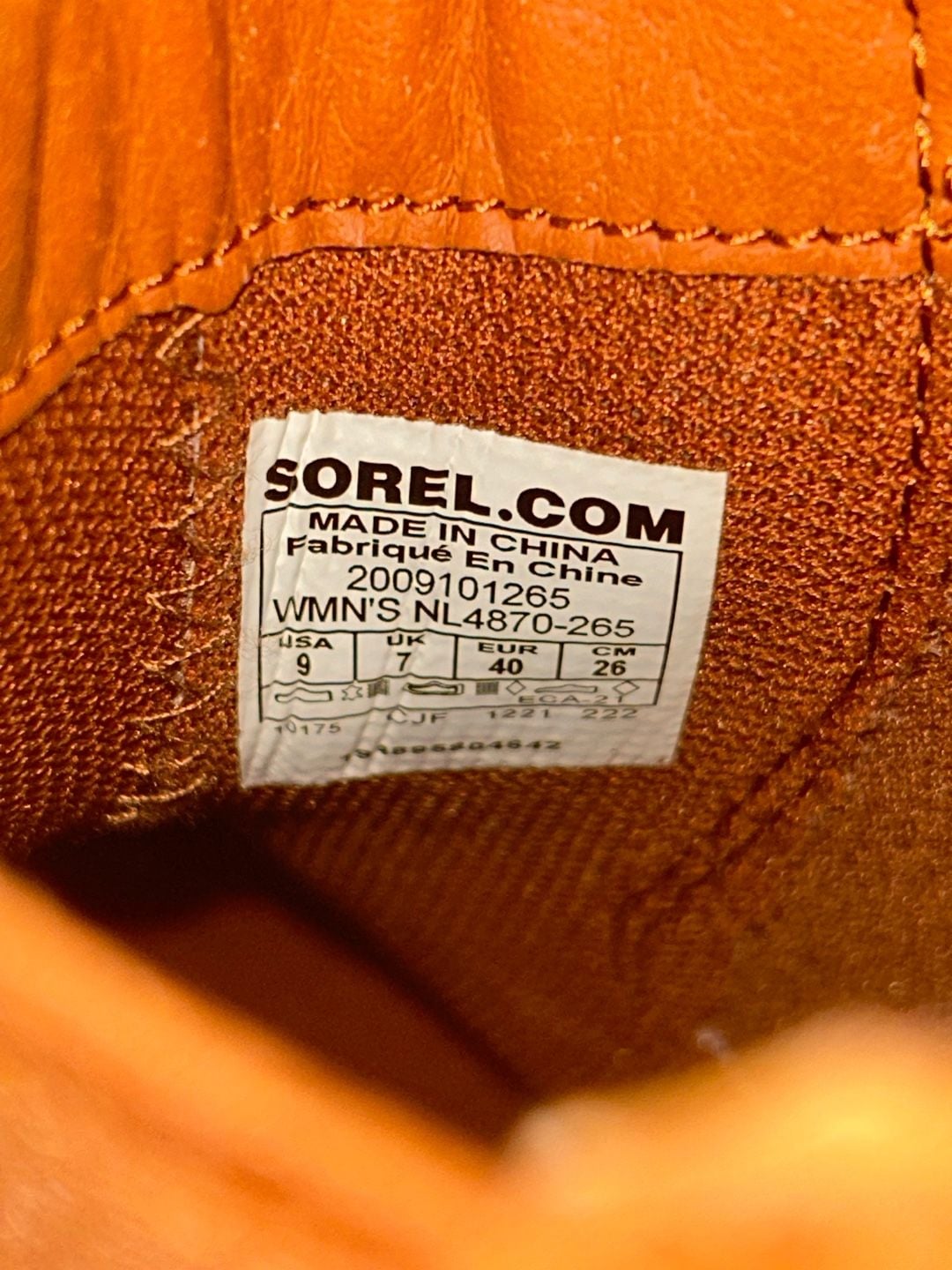 Sorel Hi-Line Chelsea Boots Women's Size 9 Brown Leather 7