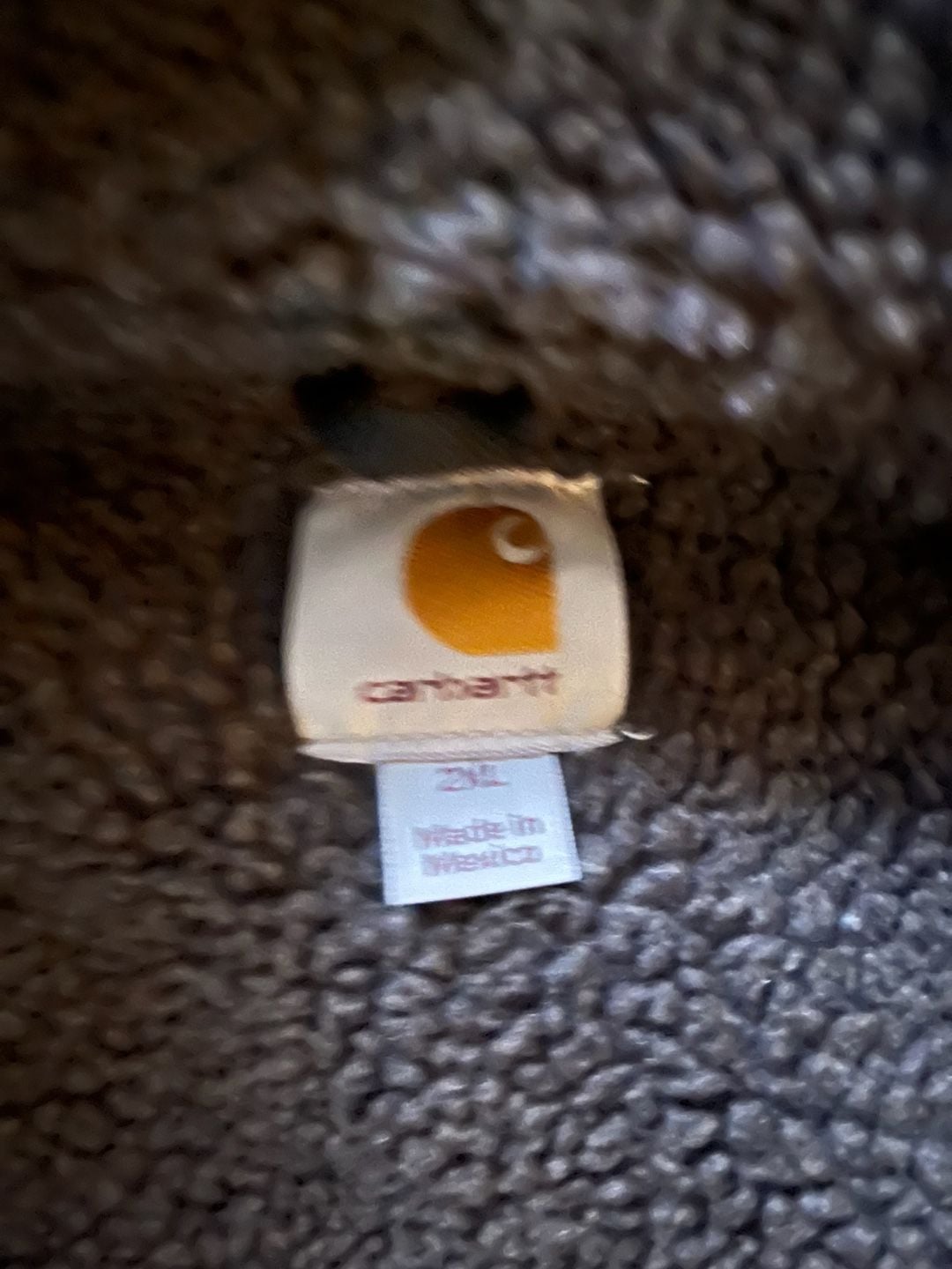 Carhartt Bartlett Sherpa-Lined Washed Duck Hooded Jacket Size 2XL 13