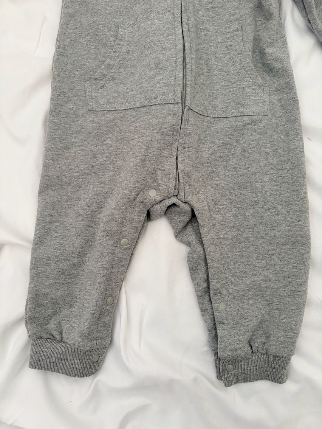 PatPat Baby Shark Hooded Romper Jumpsuit Size 90 4