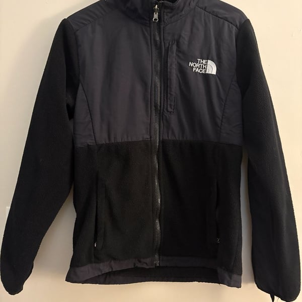 The North Face Denali Full Zip Fleece Jacket Black Size M