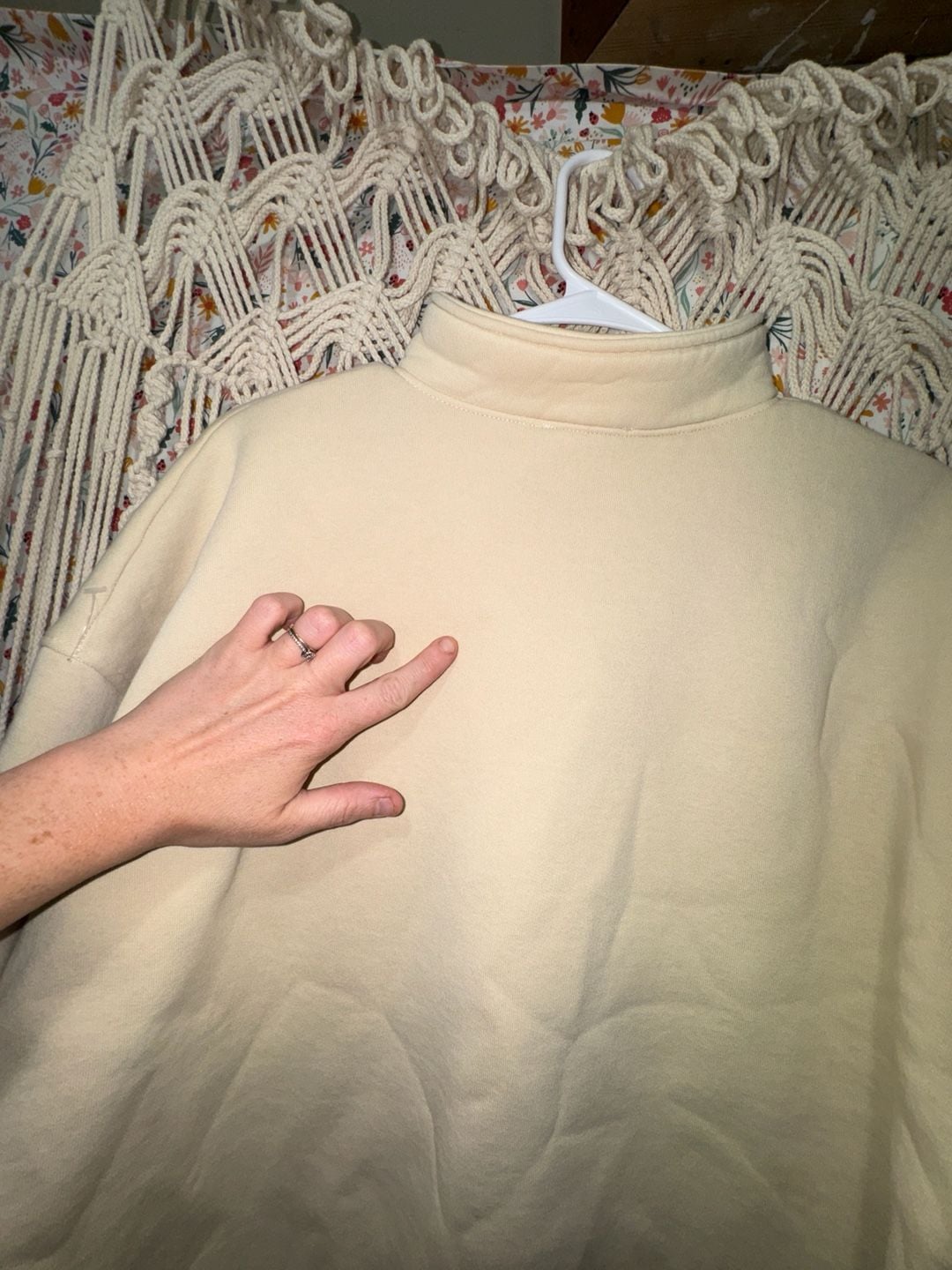 Qlis Versailles Welcome to Society Club Quarter-Zip Sweatshirt Size L 8