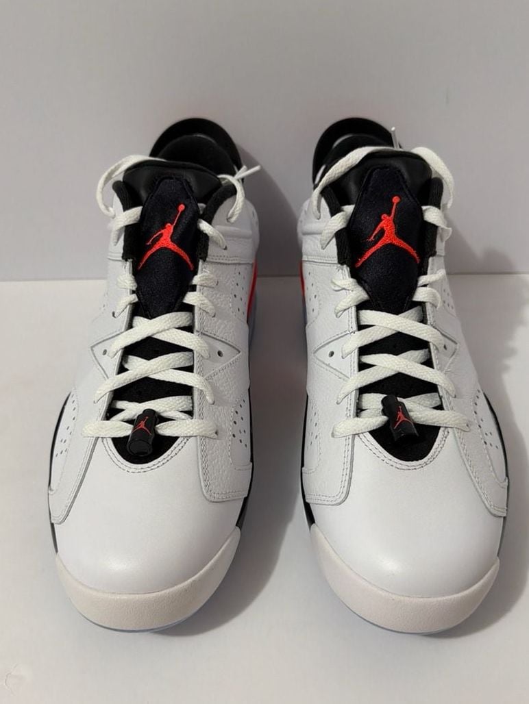 Nike Air Jordan 6 Retro Low Golf Shoes in the 'White Infrared' Size 12 Mens 5
