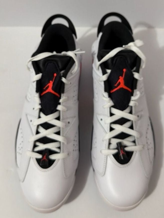 Nike Air Jordan 6 Retro Low Golf Shoes in the 'White Infrared' Size 12 Mens 6