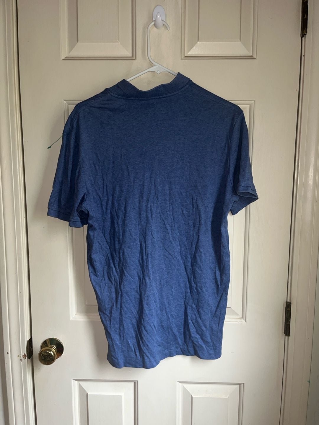 Polo Ralph Lauren Pima Soft Touch Short Sleeve Polo Shirt Blue Size M 4