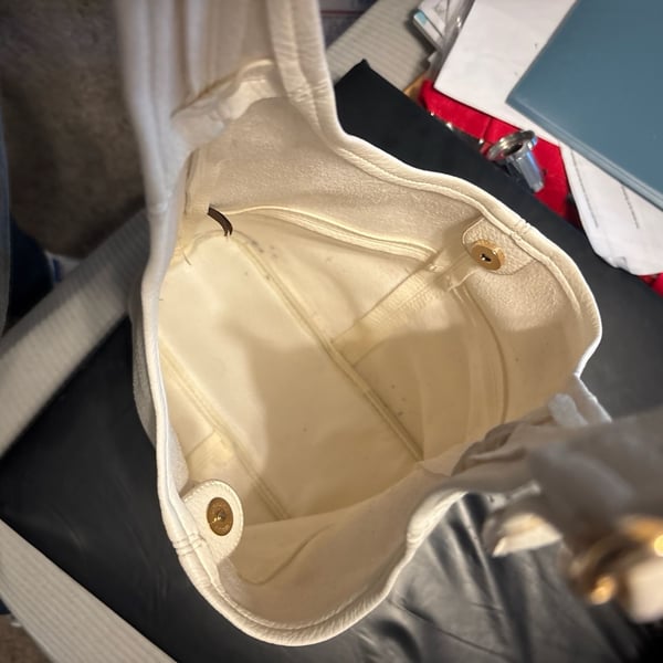 White Pebbled Faux Leather Hobo Shoulder Bag with Gold Buckle