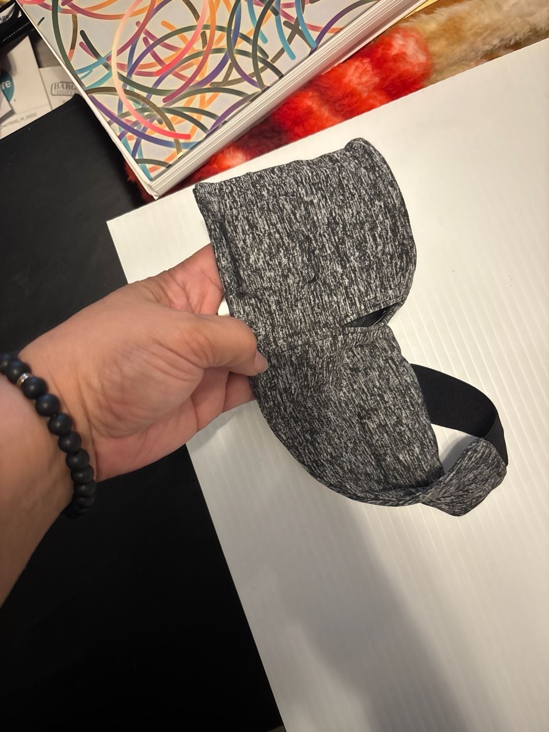 Wireless Bluetooth Sleep Headphones Headband - Grey Heathered 3