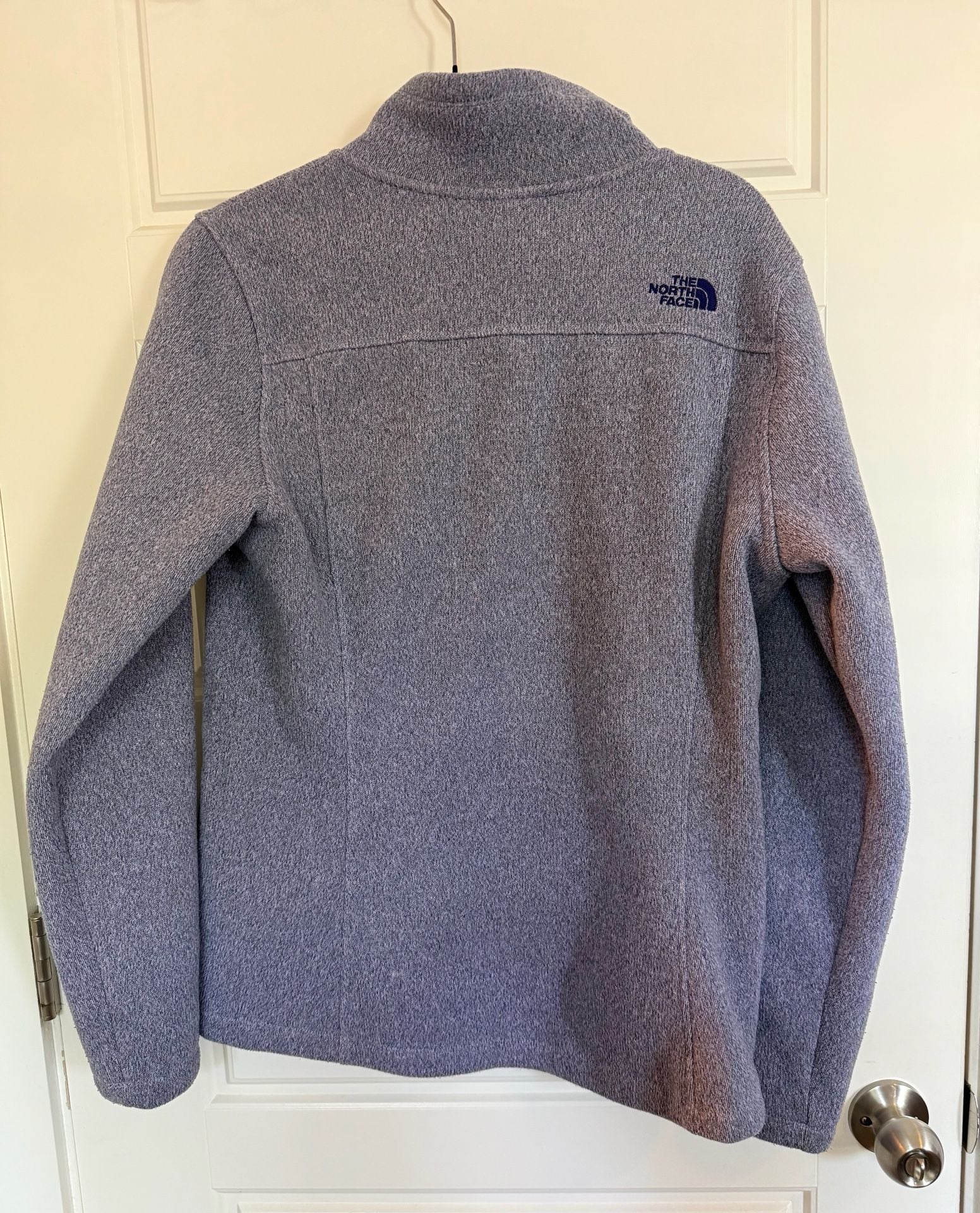 The North Face Women's Crescent Full Zip Fleece Jacket Purple Size Large 3