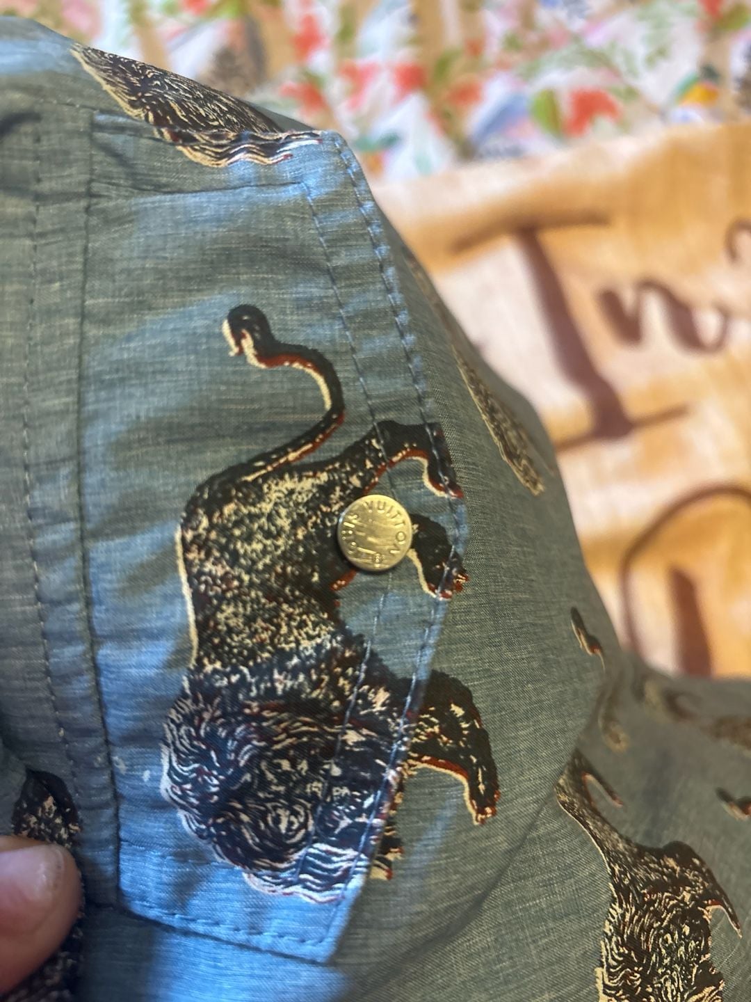 Louis Vuitton x Chapman Brothers Lion Print Swim Trunks Size S 5