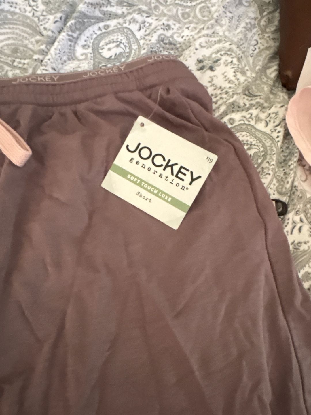 Jockey Womens 9'' Bike with Wide Waistband Casual Shorts, Deep Black, Large US 3