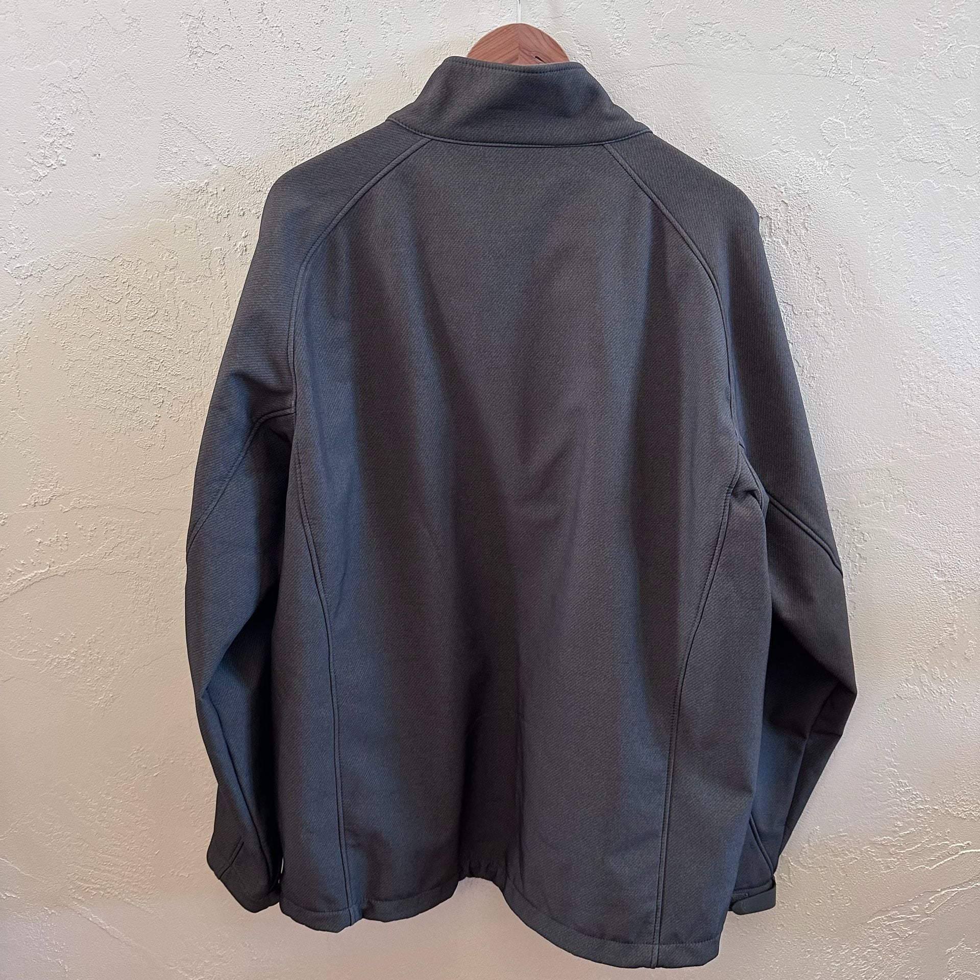 Kirkland Signature Men's Softshell Jacket XXL Gray Full Zip 6