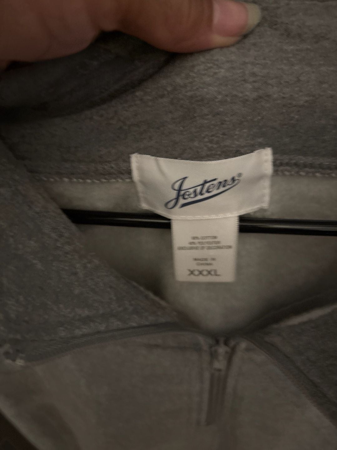 Jostens Class of 2018 Senior Quarter-Zip Sweatshirt Grey XXXL 3