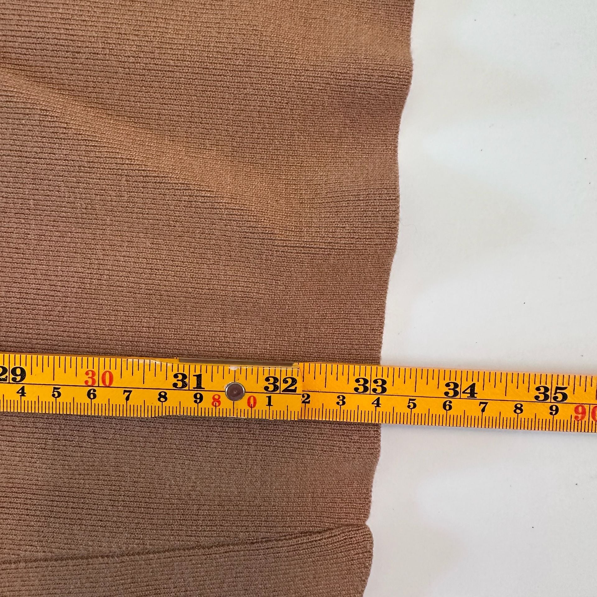 THML Brown Asymmetrical Hem Turtleneck Sweater Size M 9