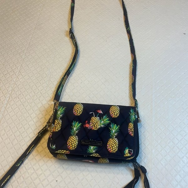 Vera Bradley Toucan Party RFID All in One Crossbody Bag