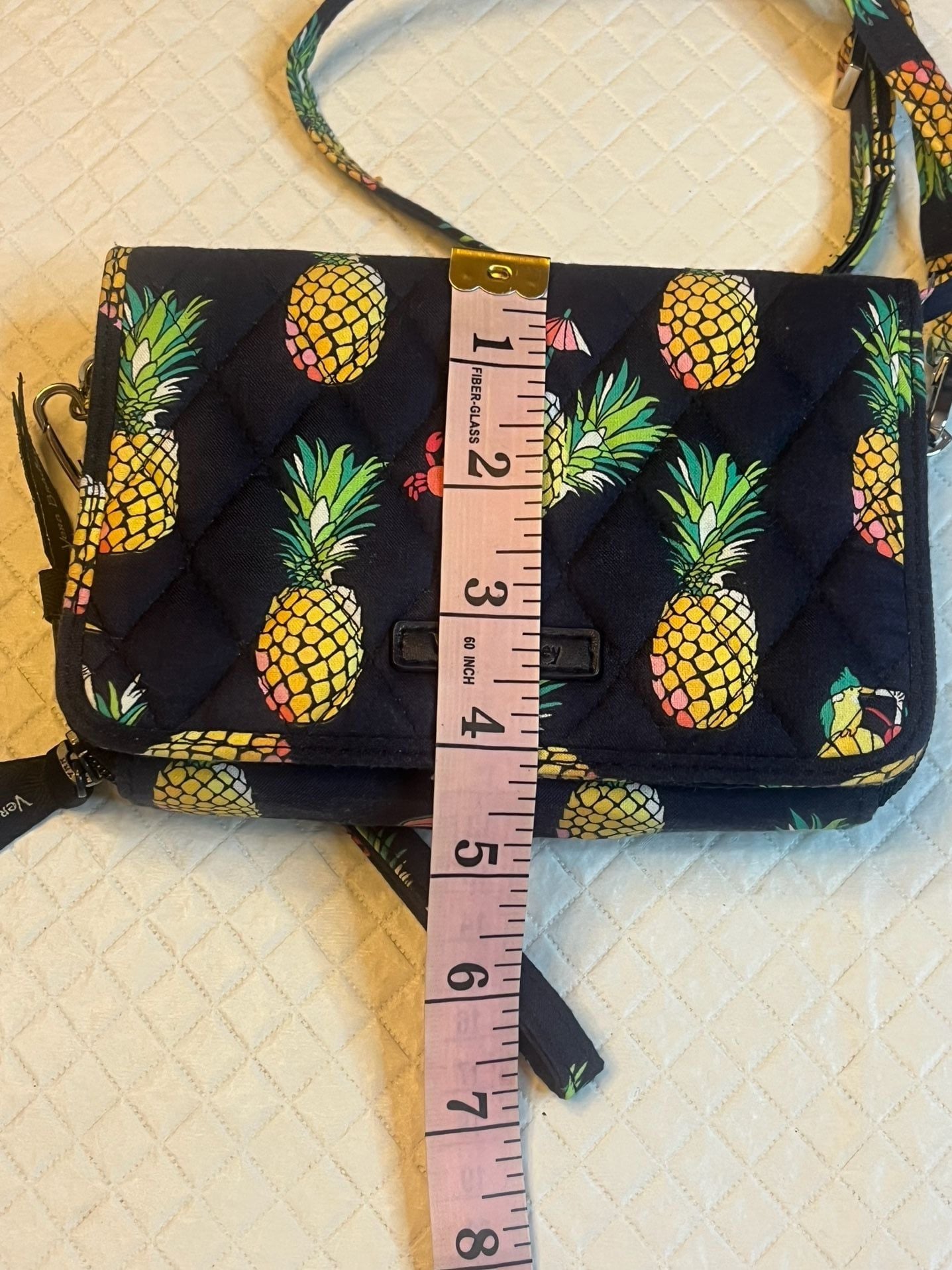 Vera Bradley Toucan Party RFID All in One Crossbody Bag 8