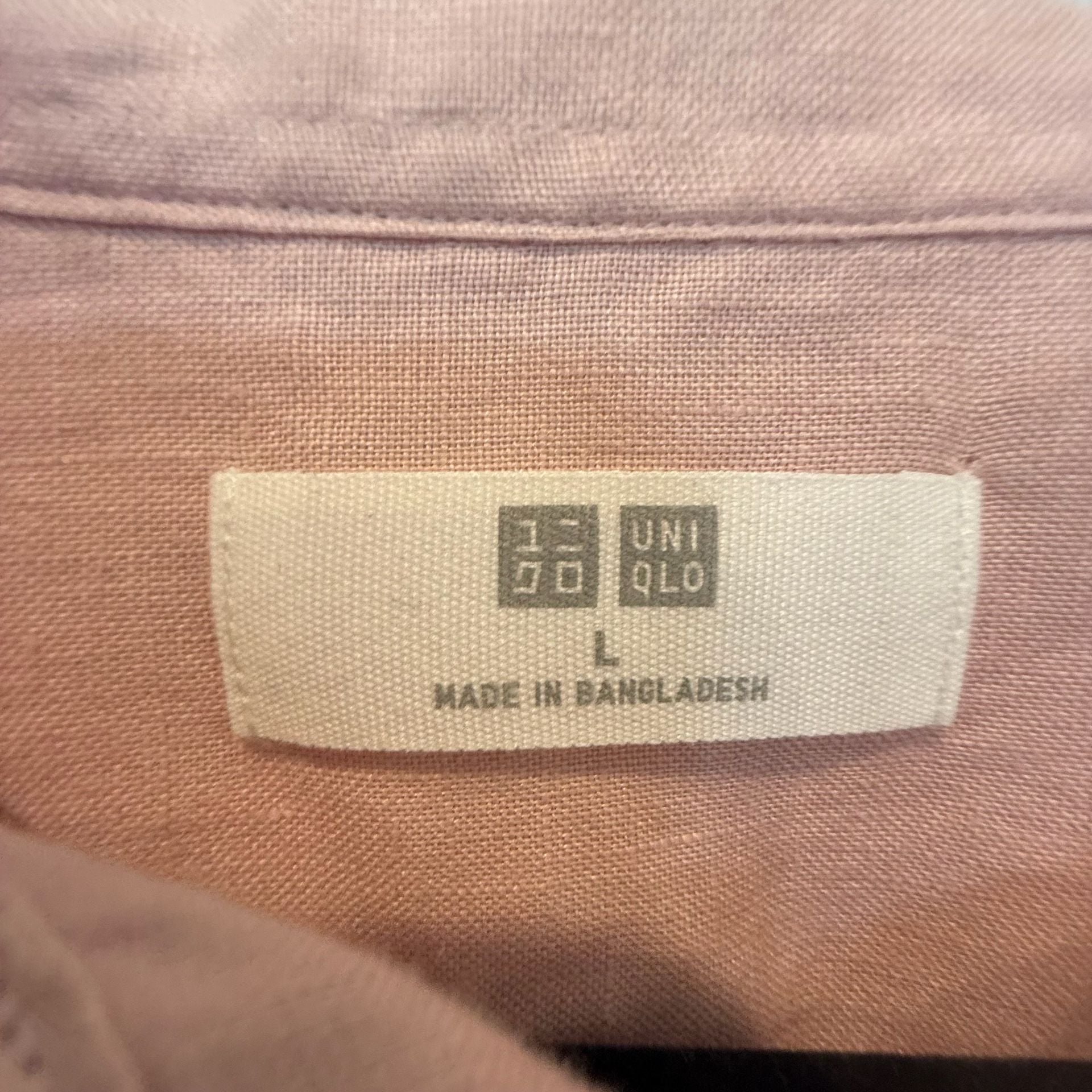 Uniqlo Women's Premium Linen Long-Sleeve Shirt Size L 5