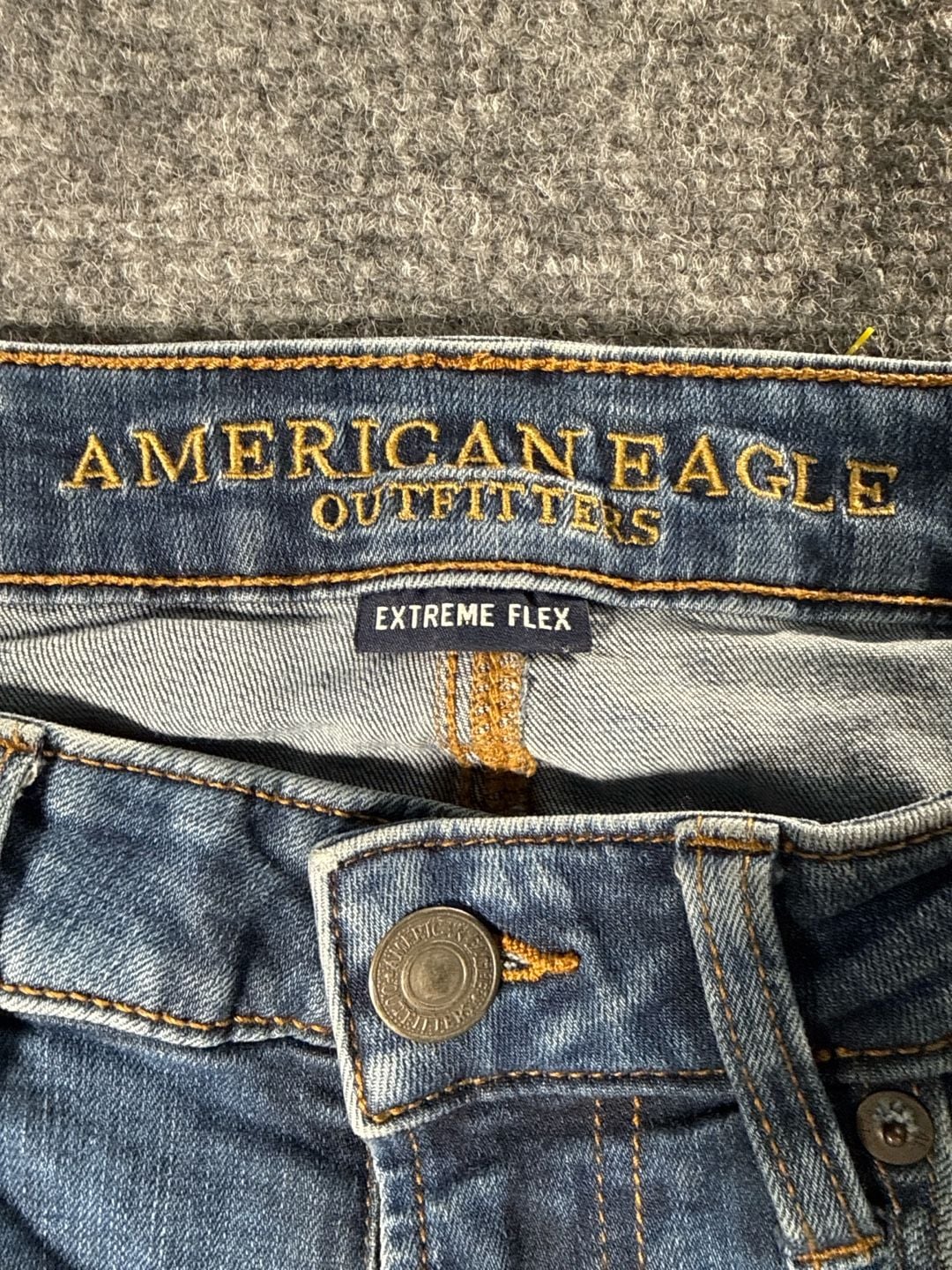 American Eagle Extreme Flex Skinny Jeans 29x32 4