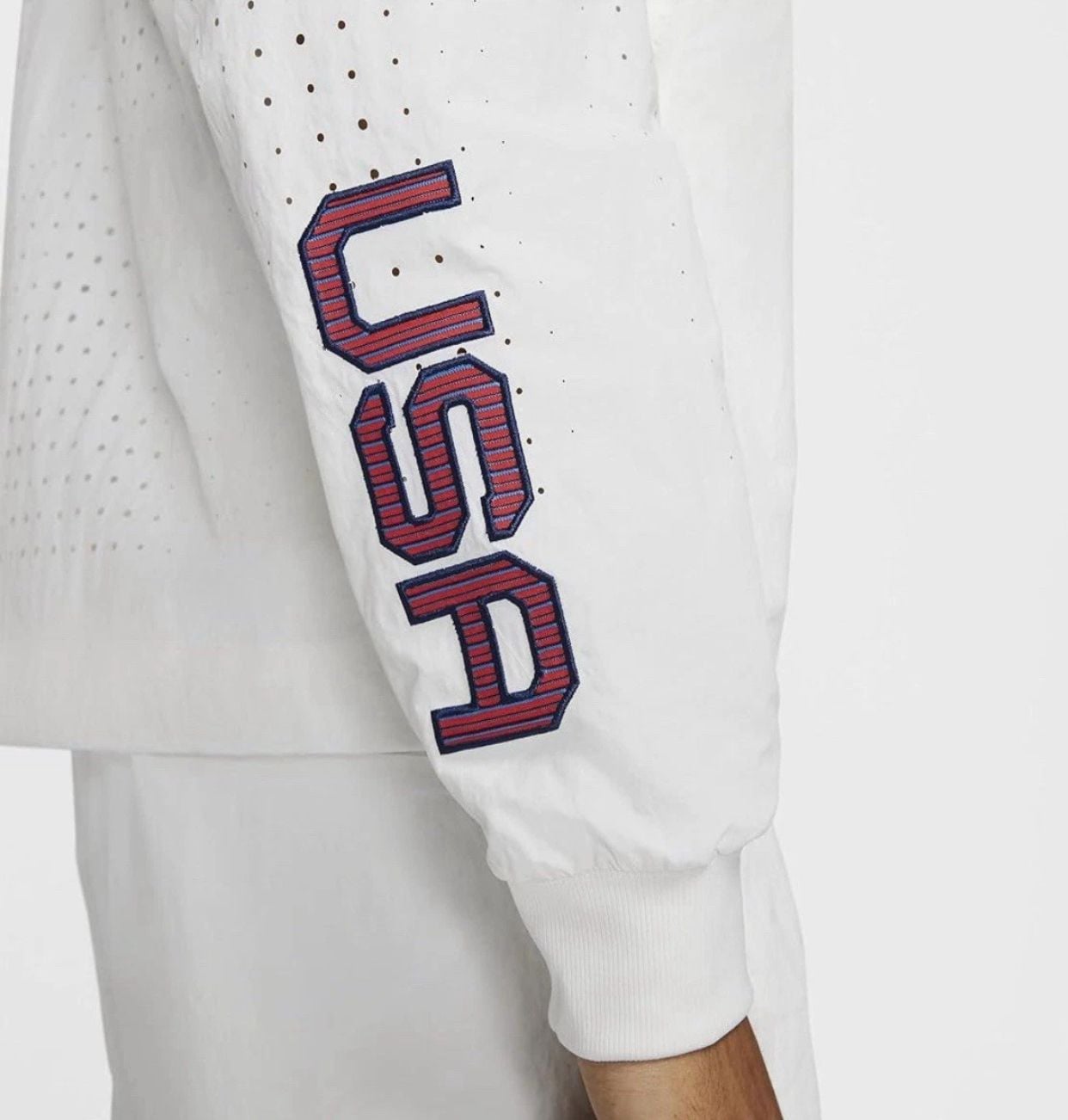 Nike Team USA Olympic Windrunner Men's Medal Stand Jacket (Small, White) 5