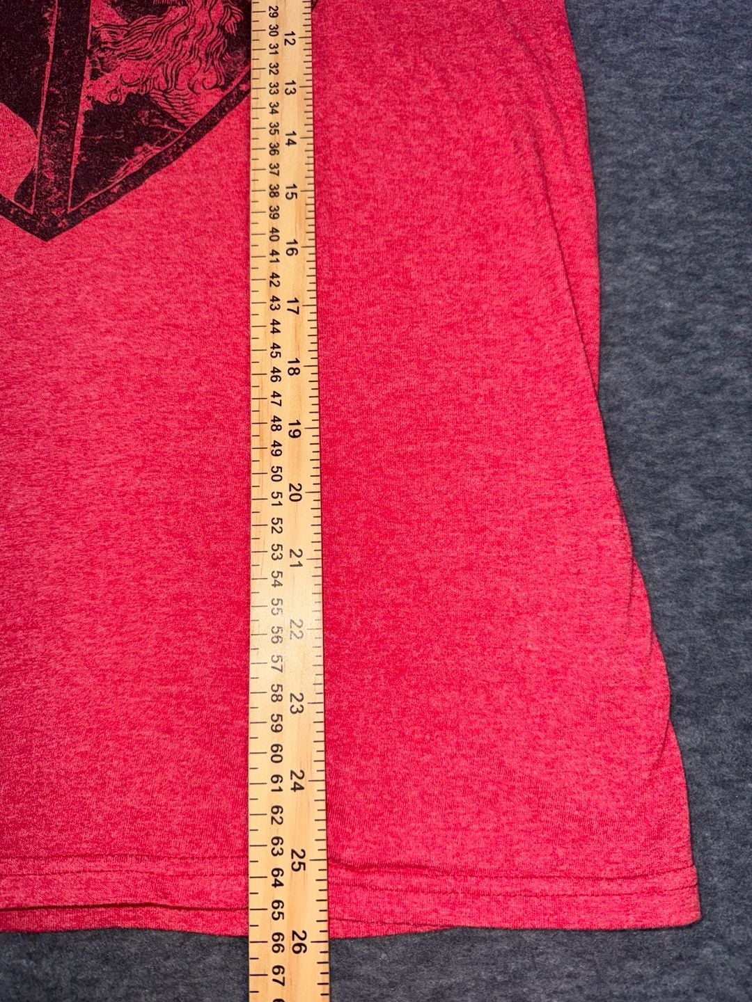 Game of Thrones House Sigil Shield Graphic T-Shirt Red Heather Size S 7