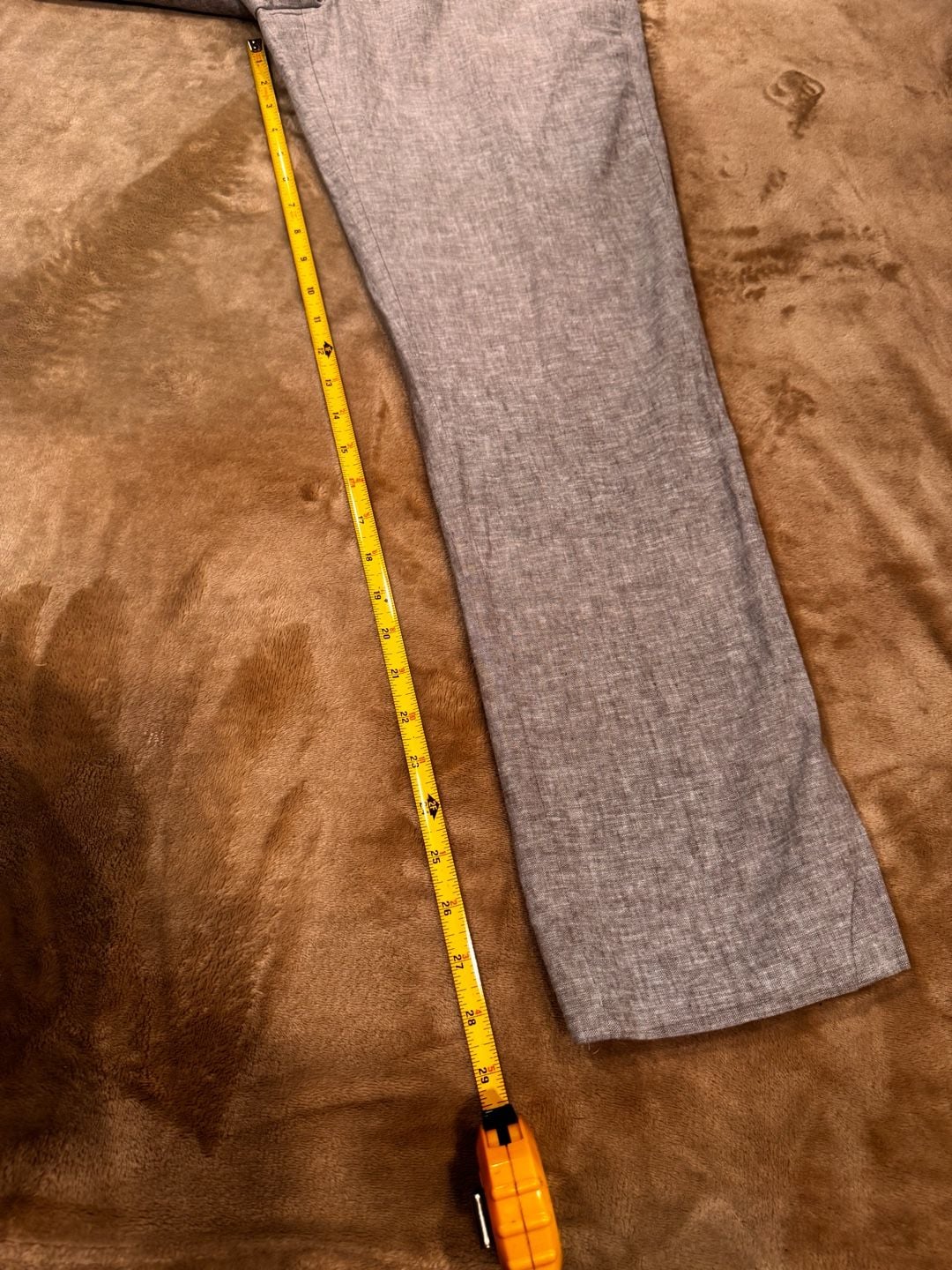 Joseph Abboud Slim Fit Linen Cotton Vest & Pants Set Medium 32x30 Altered Hem 8