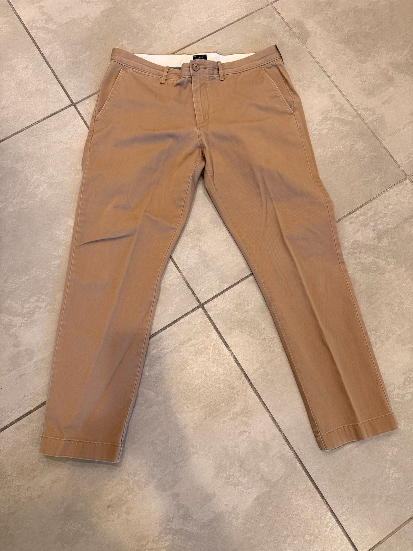J.Crew 770 Straight-fit Stretch Chino Pants 34x30 Khaki 2