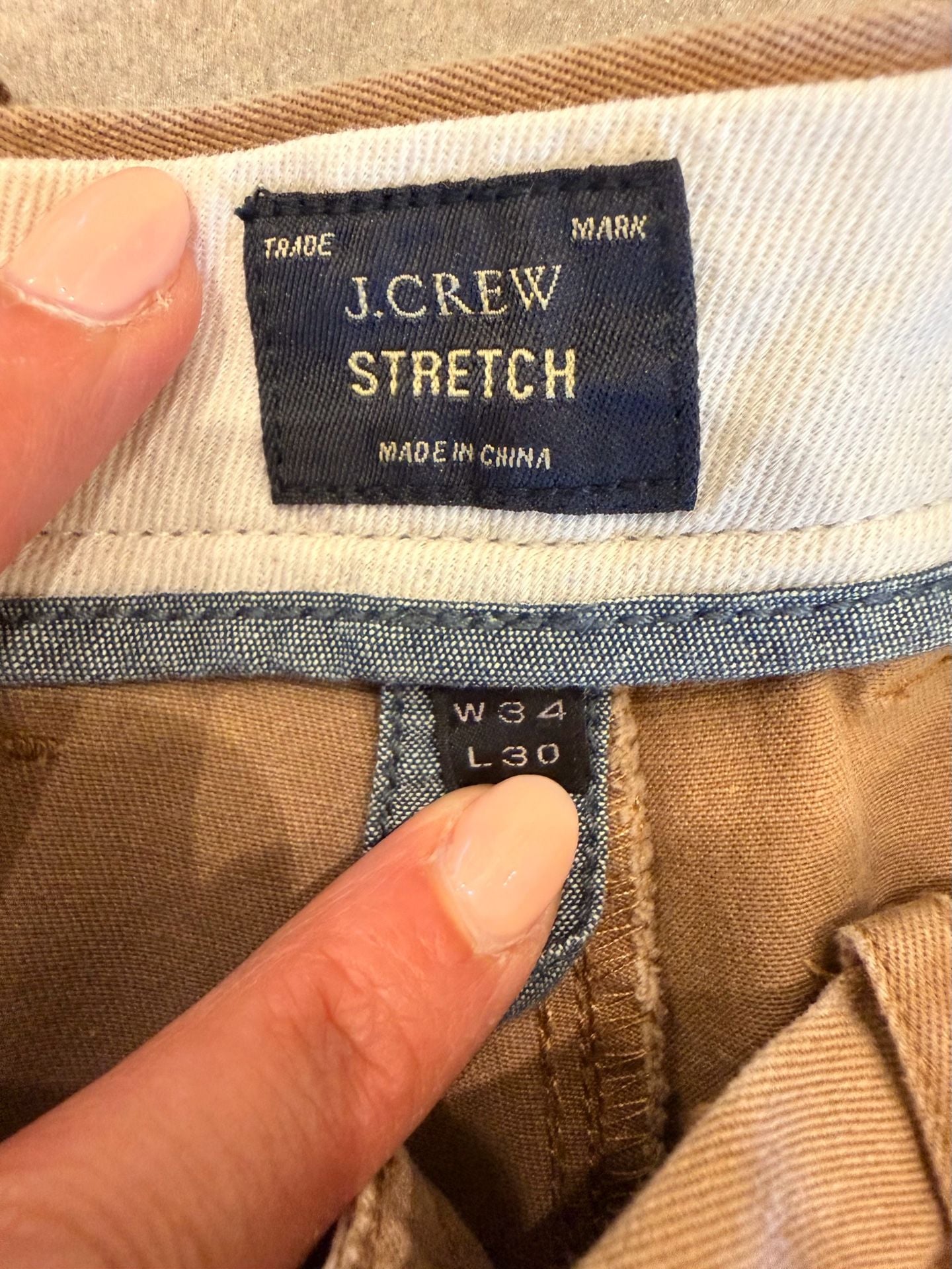 J.Crew 770 Straight-fit Stretch Chino Pants 34x30 Khaki 5
