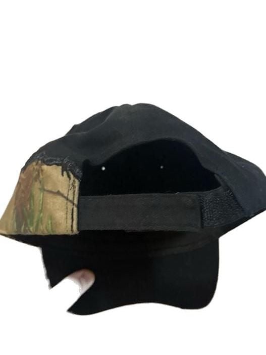 Shell Rotella Black and Reaper Camo Barbed Wire Stitch Adjustable Strapback Hat 5