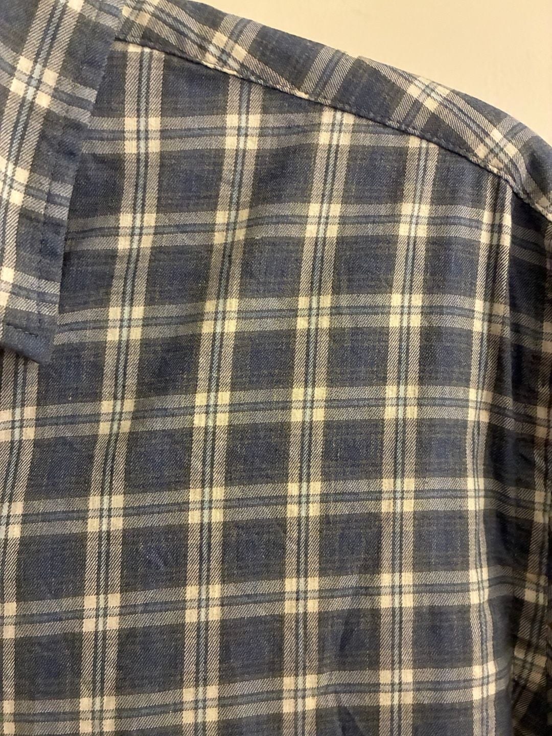 Faherty Movement Plaid Long Sleeve Button Down Shirt Size S 5