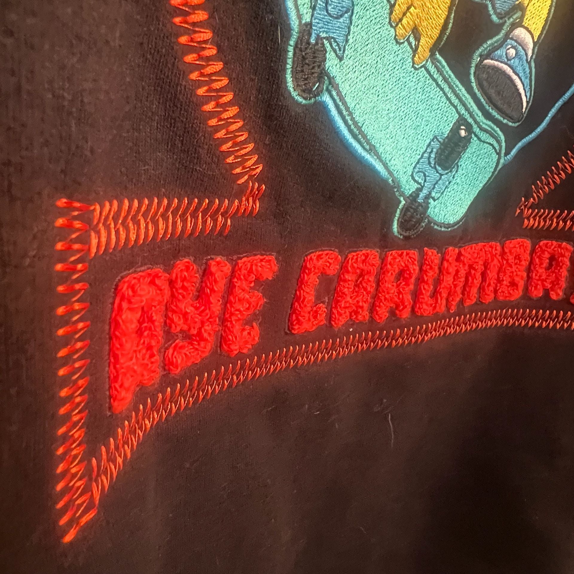 The Simpsons Bart Simpson Embroidered Hoodie & Sweatpants Tracksuit Set Size XL 9