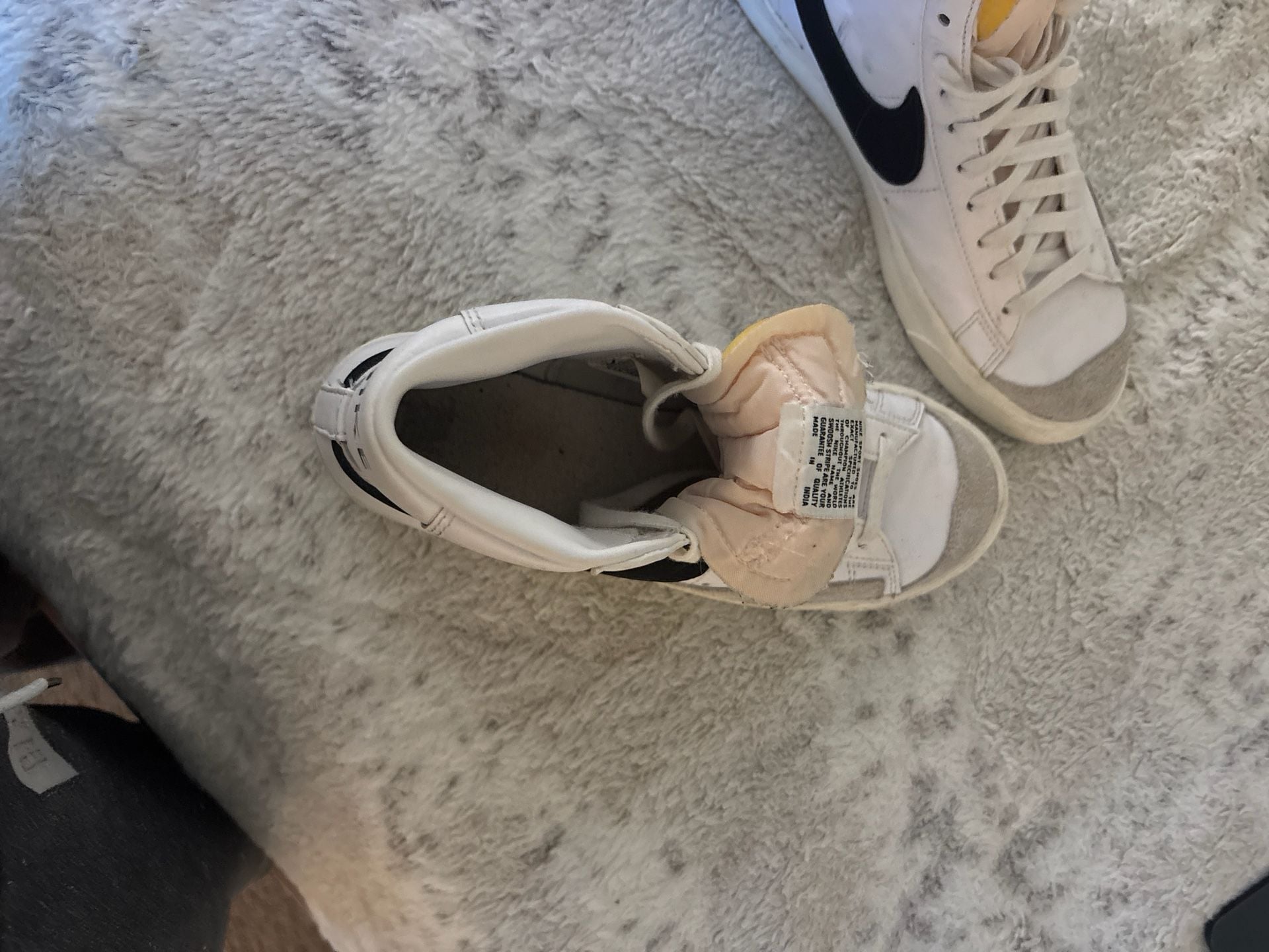 Nike Blazer Mid '77 Vintage White Black 6