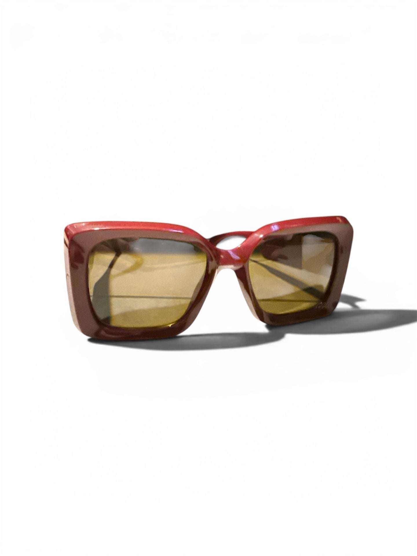 Versace VE4467-U Medusa Biggie Square Sunglasses Red 2