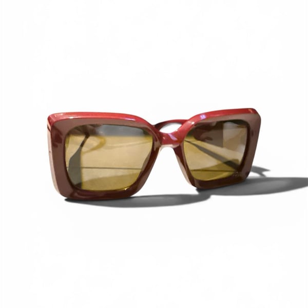 Versace VE4467-U Medusa Biggie Square Sunglasses Red