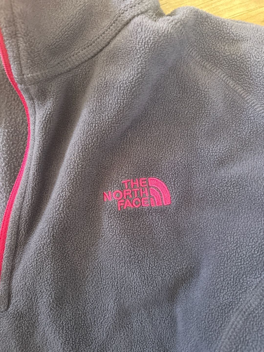 The North Face Women's TKA 100 1/4 Zip Fleece Pullover Purple Size Large 7