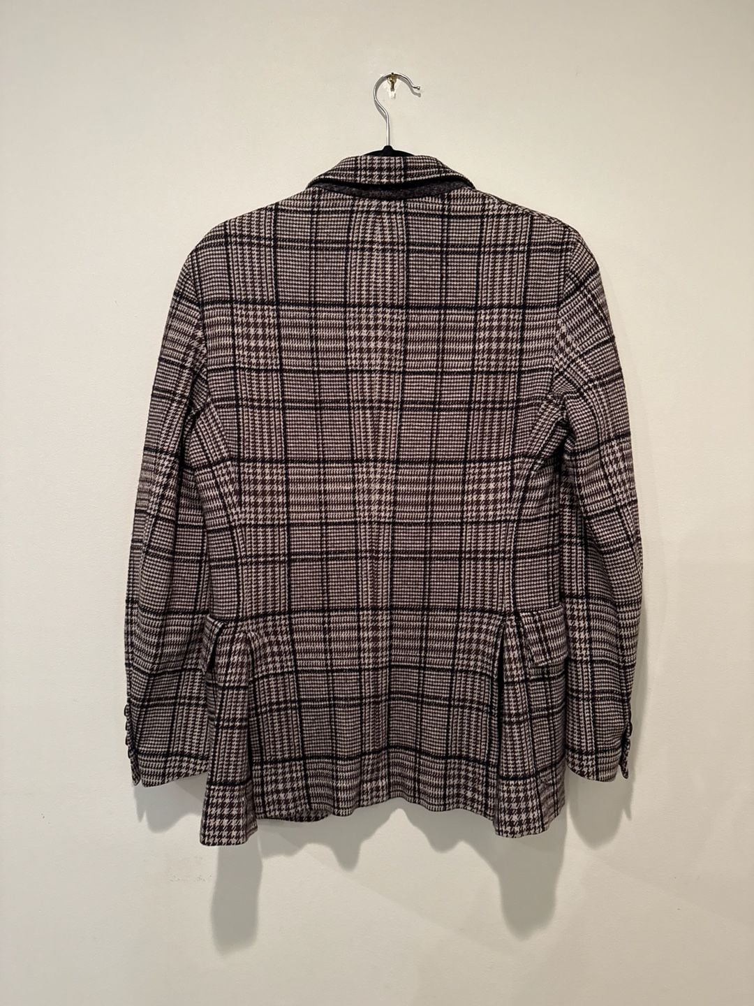 Façonnable No 00 Plaid Houndstooth Blazer Sport Coat Made in Italy US 32 6