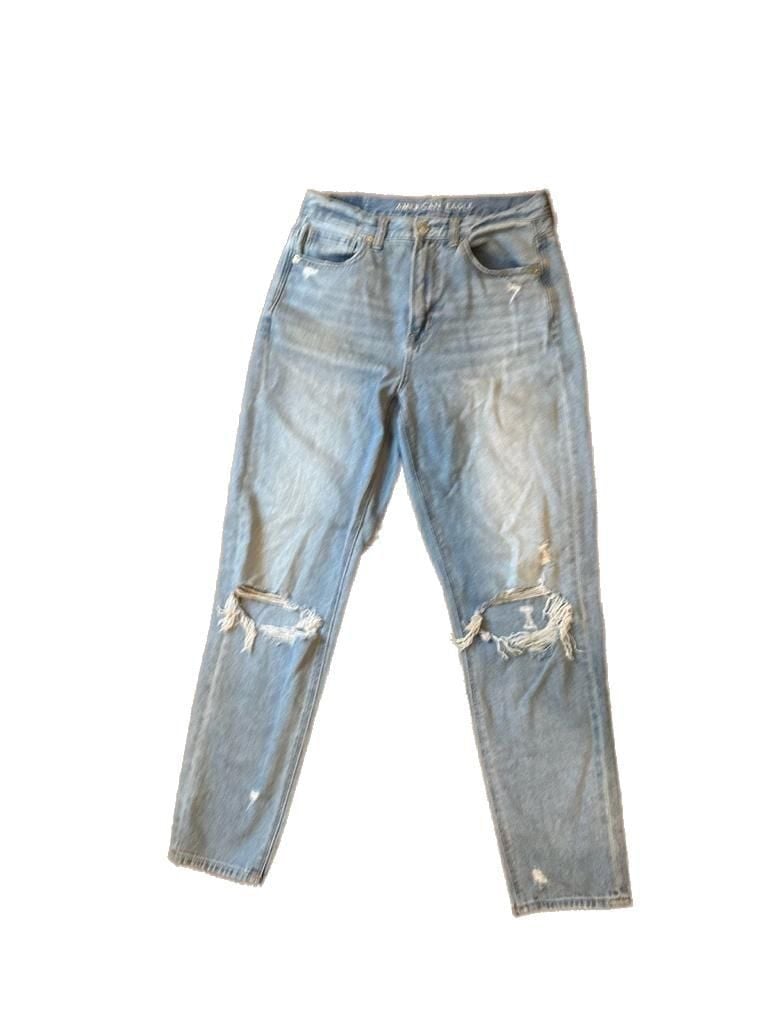 American Eagle Distressed Mom Jean Size 6 Regular 2