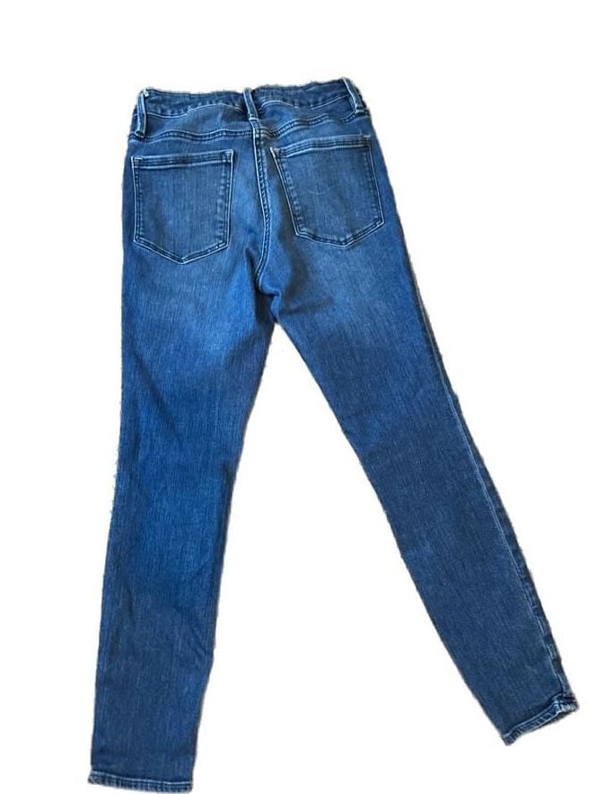 Athleta Sculpt Skinny Jeans Size 2P Blue Denim 4
