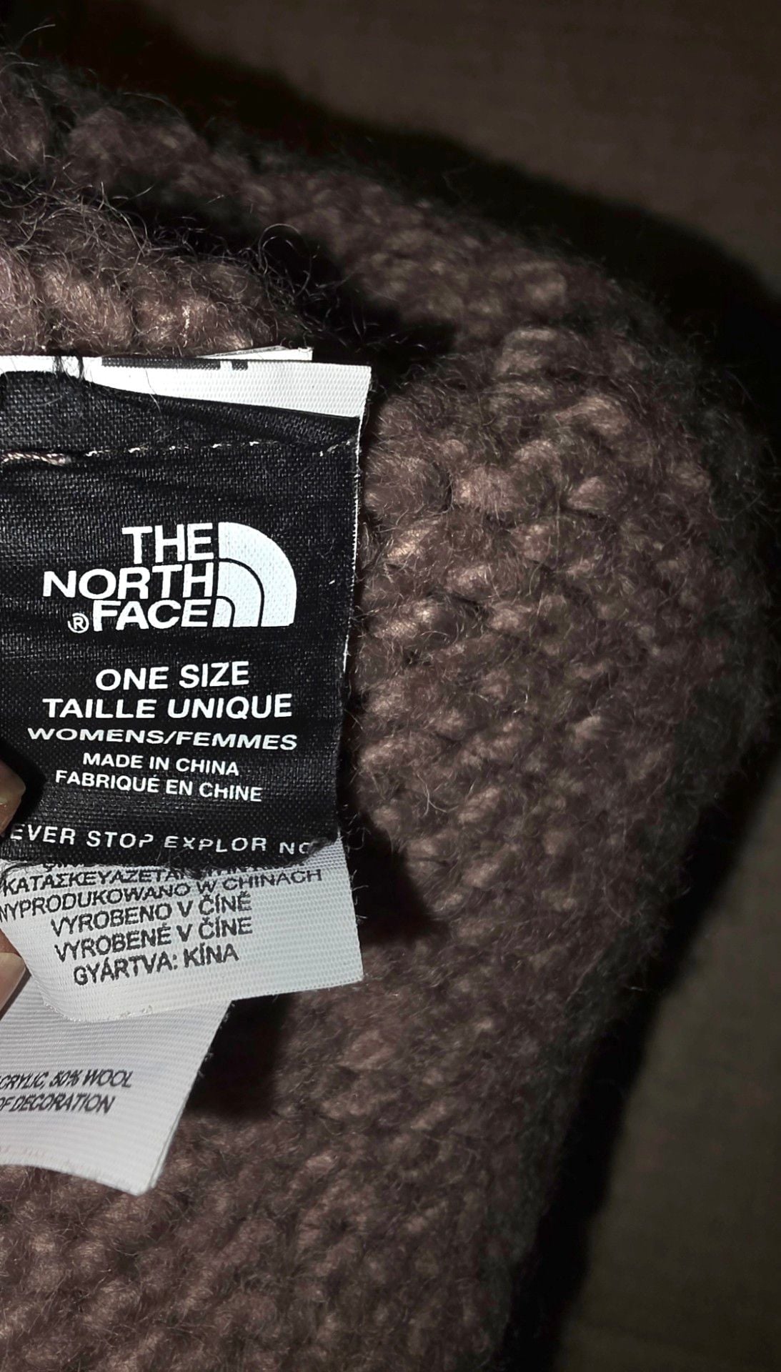 The North Face Women's Cozy Chunky Knit Pom Beanie One Size 11