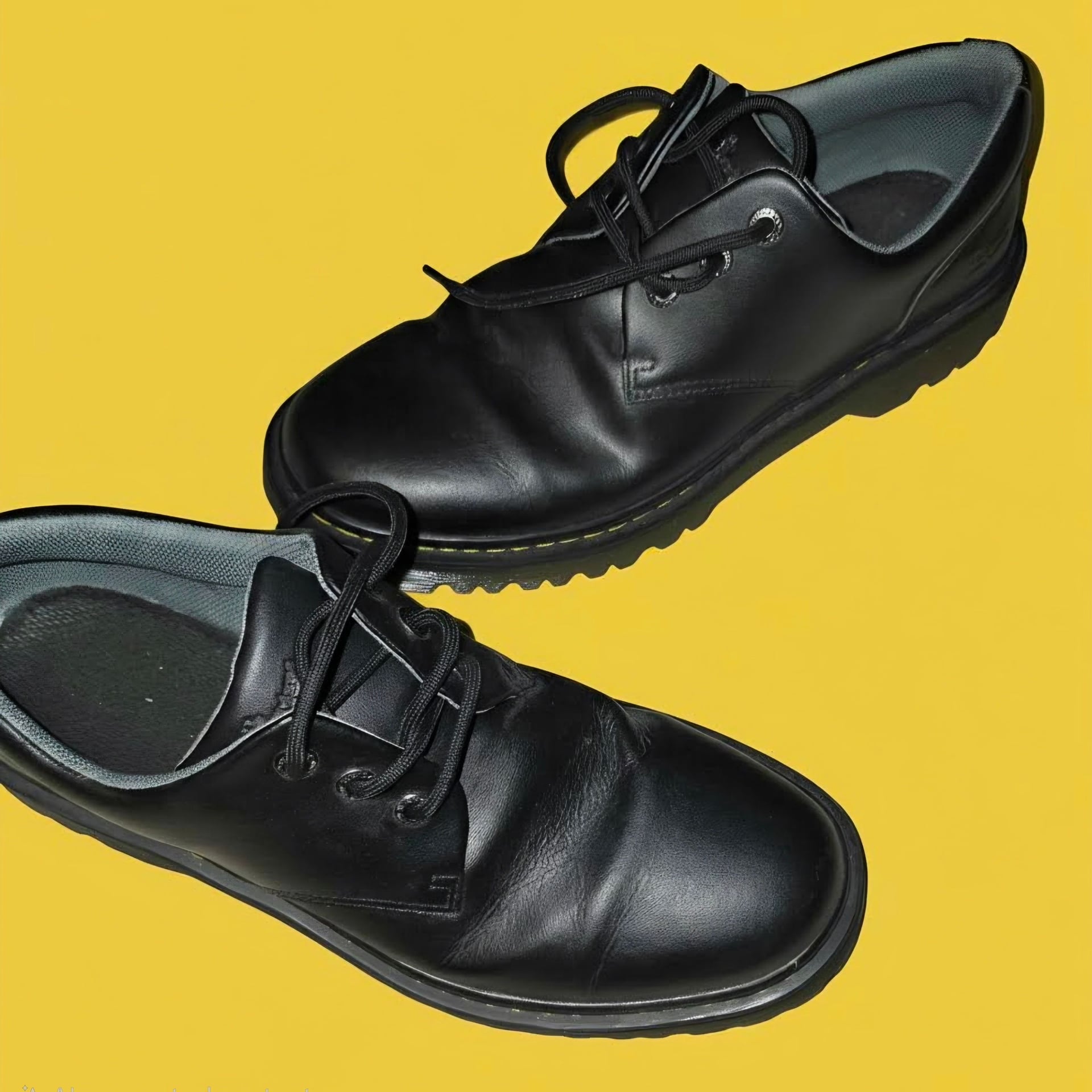 Dr. Martens Kent Black Leather Oxford Shoes Men's Size 11 US 3