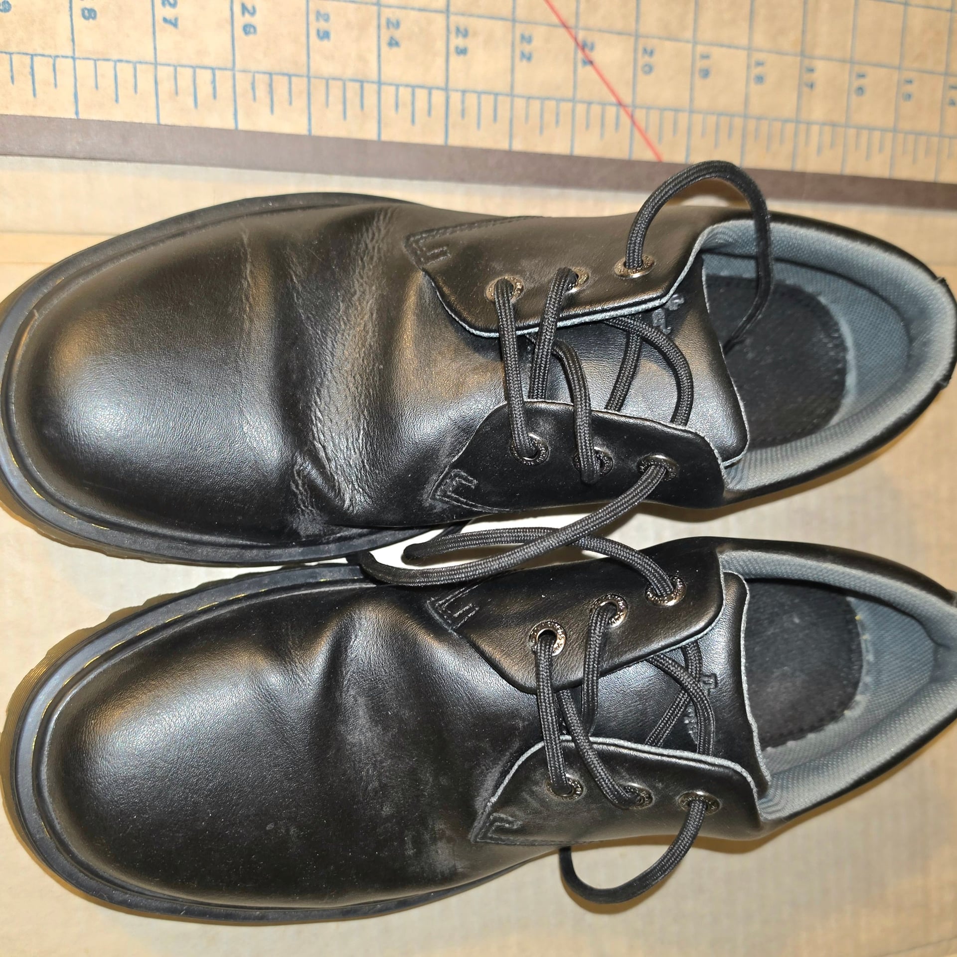 Dr. Martens Kent Black Leather Oxford Shoes Men's Size 11 US 6