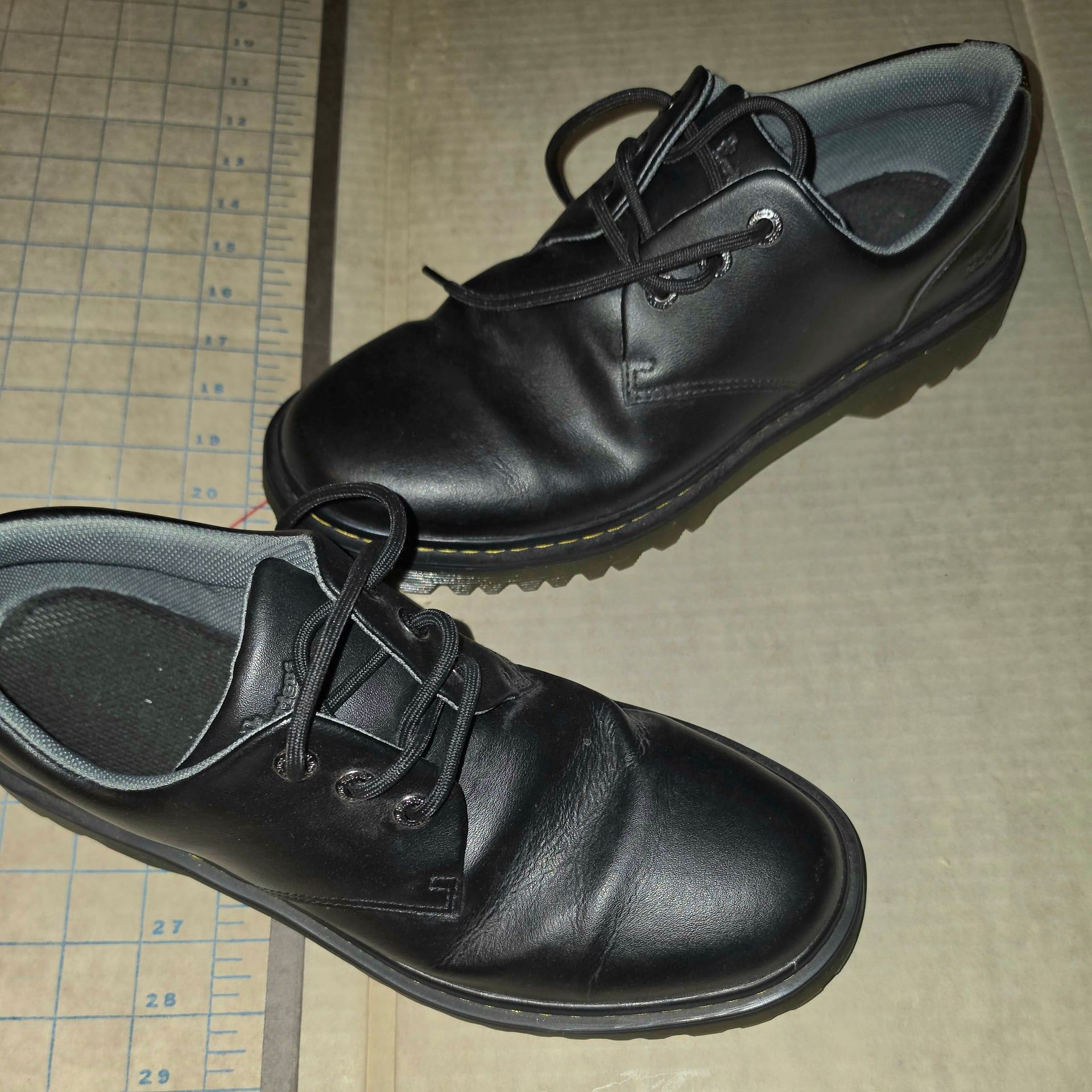Dr. Martens Kent Black Leather Oxford Shoes Men's Size 11 US 11