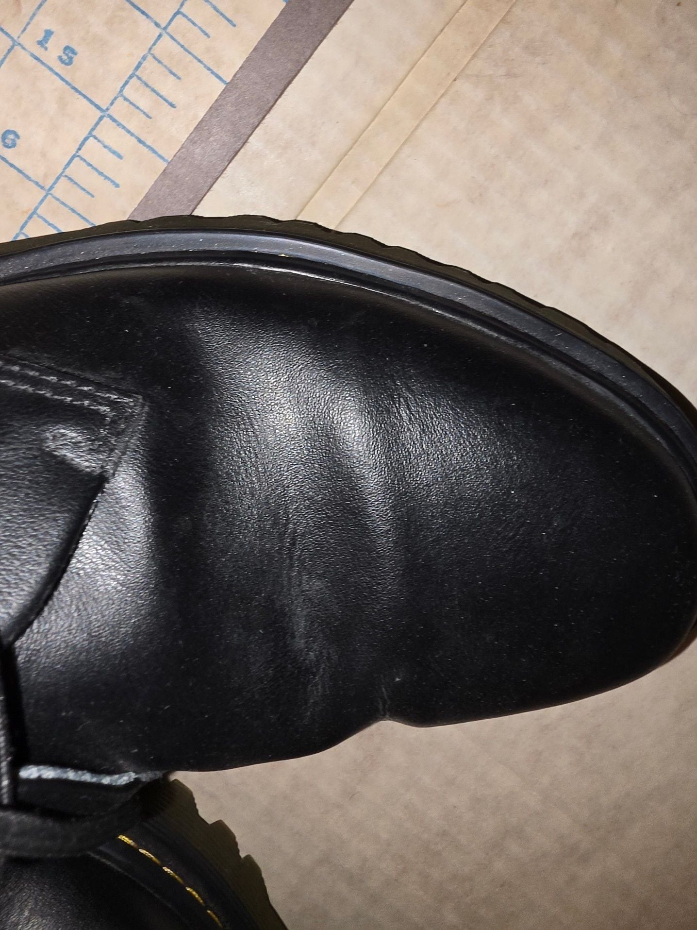 Dr. Martens Kent Black Leather Oxford Shoes Men's Size 11 US 17