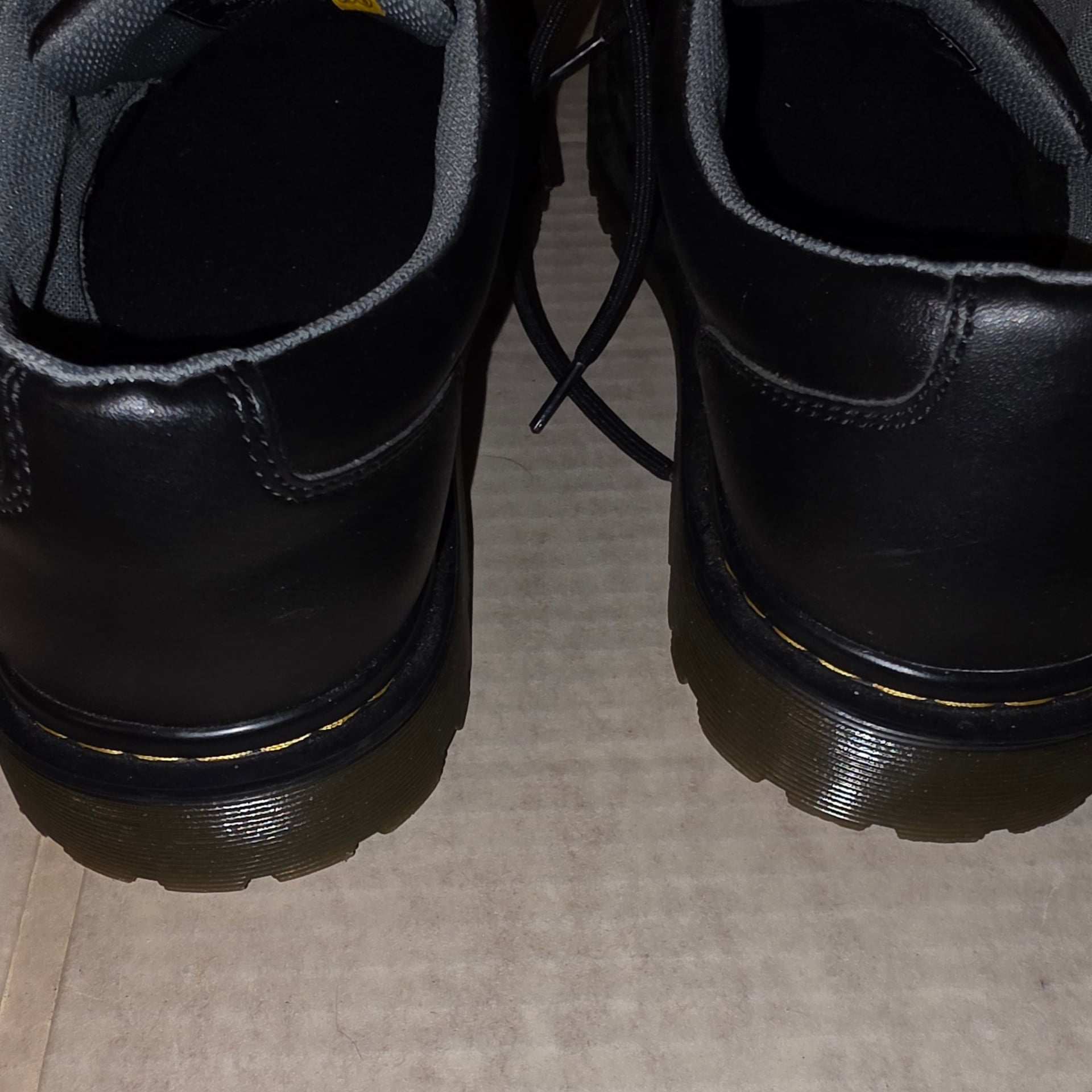 Dr. Martens Kent Black Leather Oxford Shoes Men's Size 11 US 18