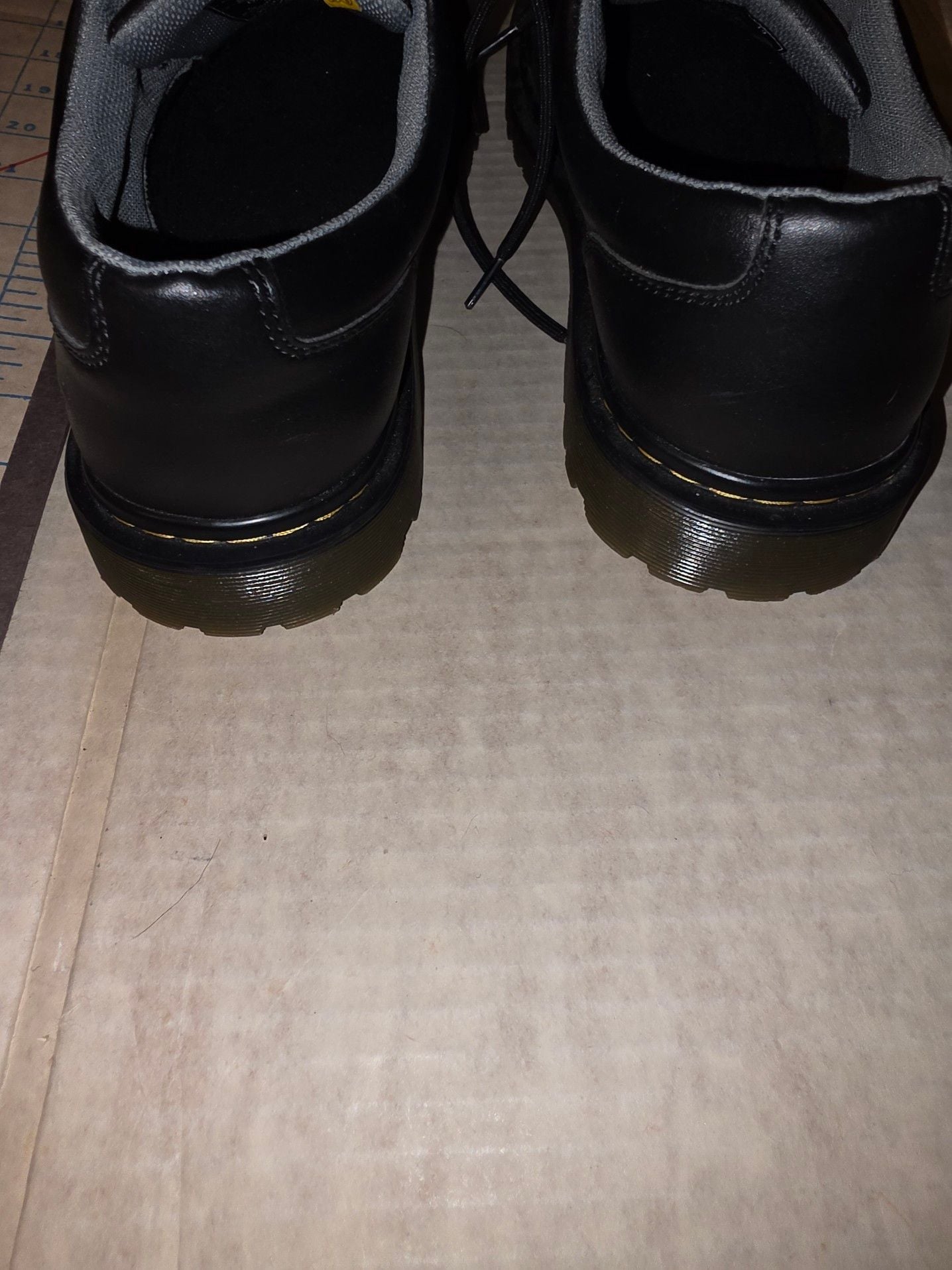 Dr. Martens Kent Black Leather Oxford Shoes Men's Size 11 US 19