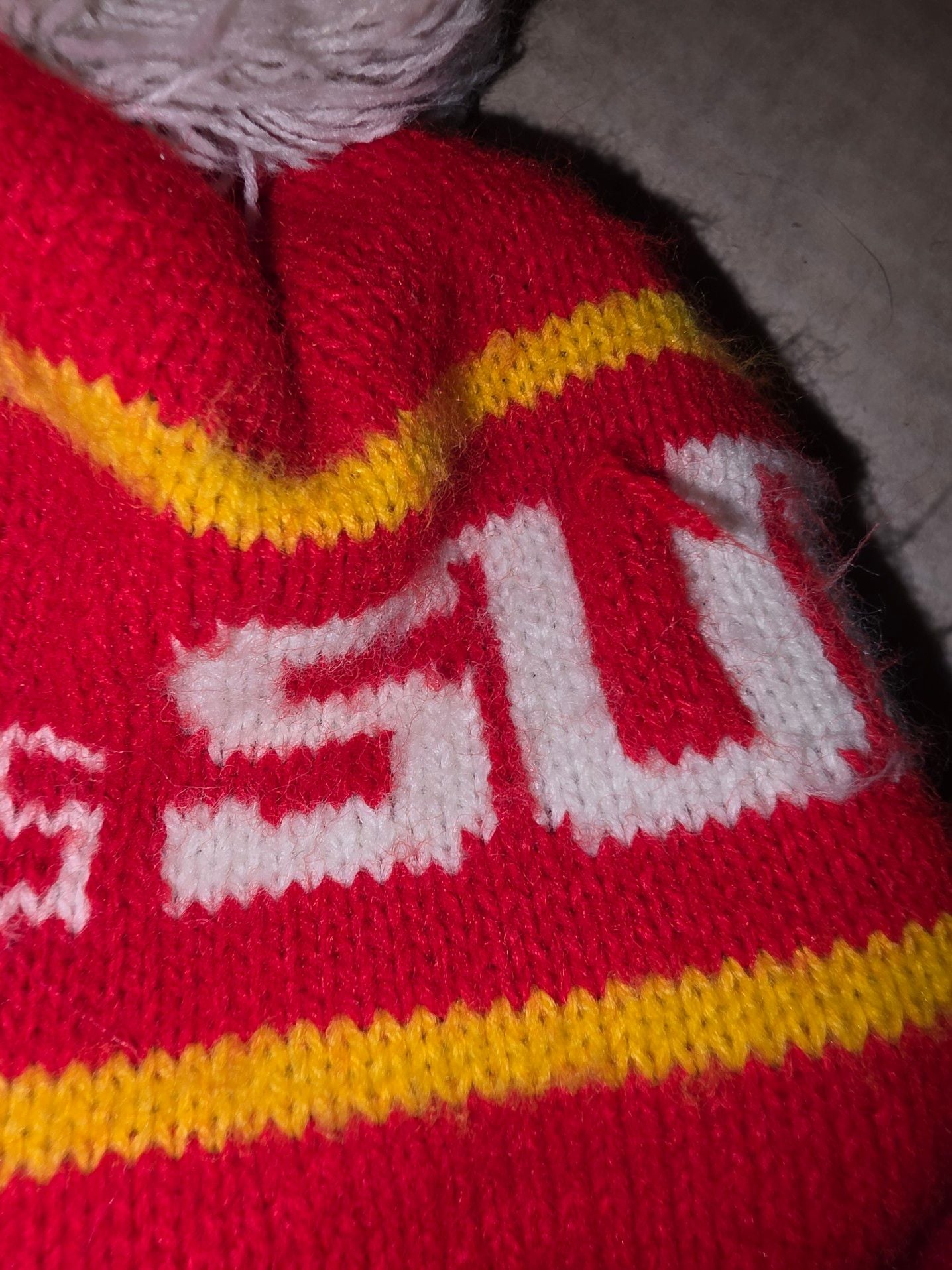 Vintage St Louis Sun Newspaper Cardinals Baseball Beanie Stocking Hat Cap MLB 10