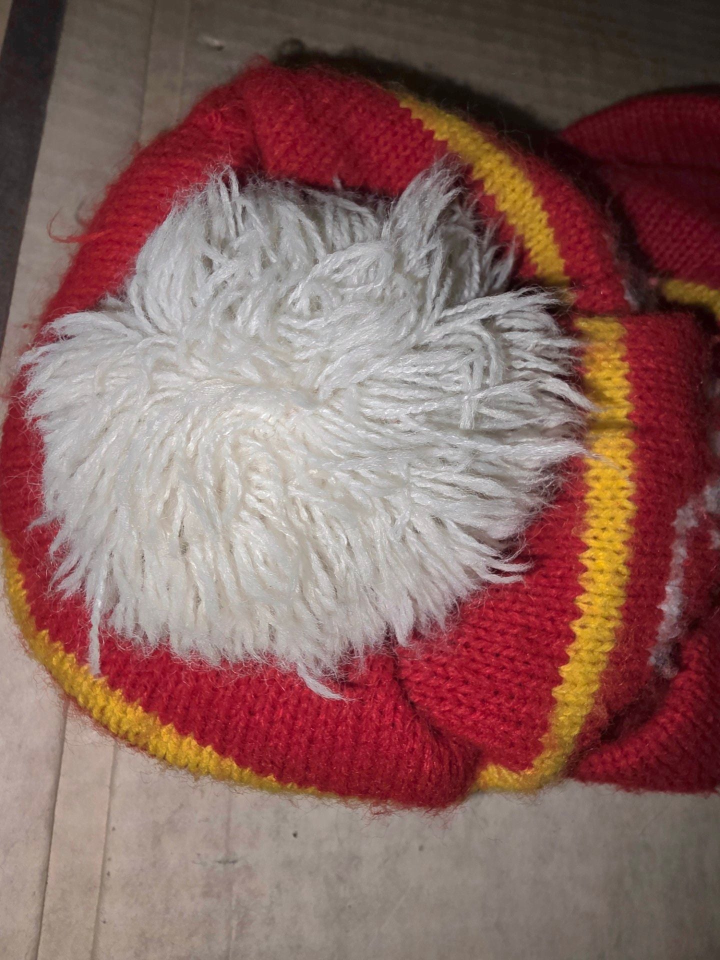 Vintage St Louis Sun Newspaper Cardinals Baseball Beanie Stocking Hat Cap MLB 11